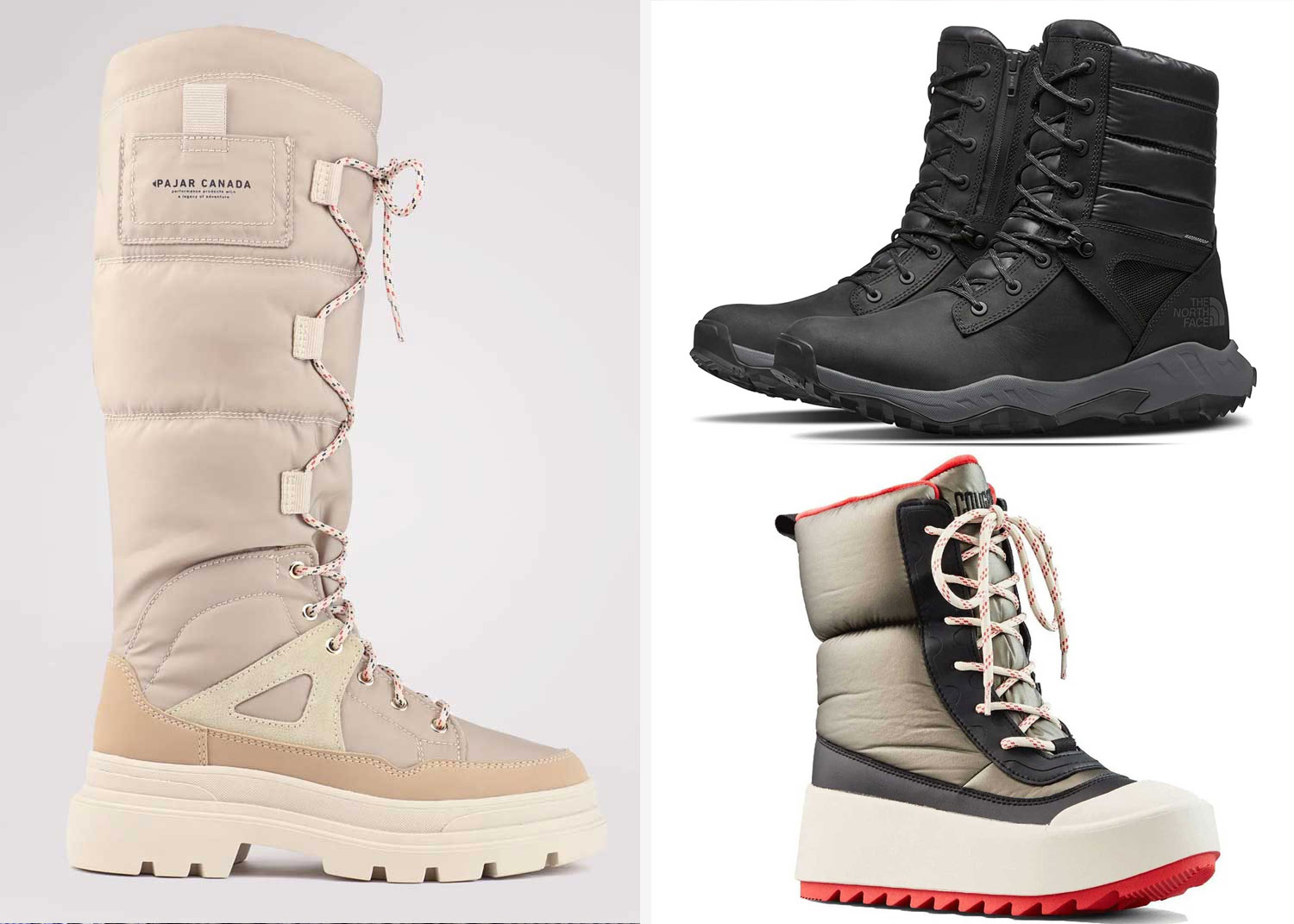 Bottes D'hiver Fox Extérieur - Protection Thermique Contre Le Froid Et La Neige, Doublées, Imperméables - Taille 37 à 47