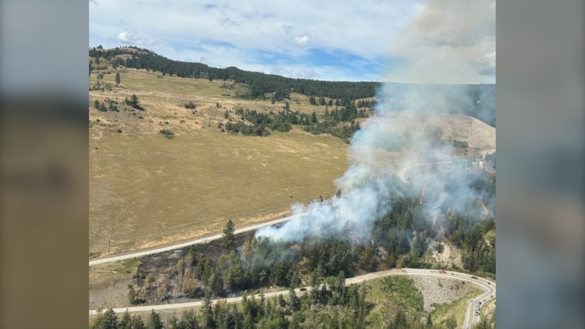 New wildfire triggers tactical evacuations near Kelowna 