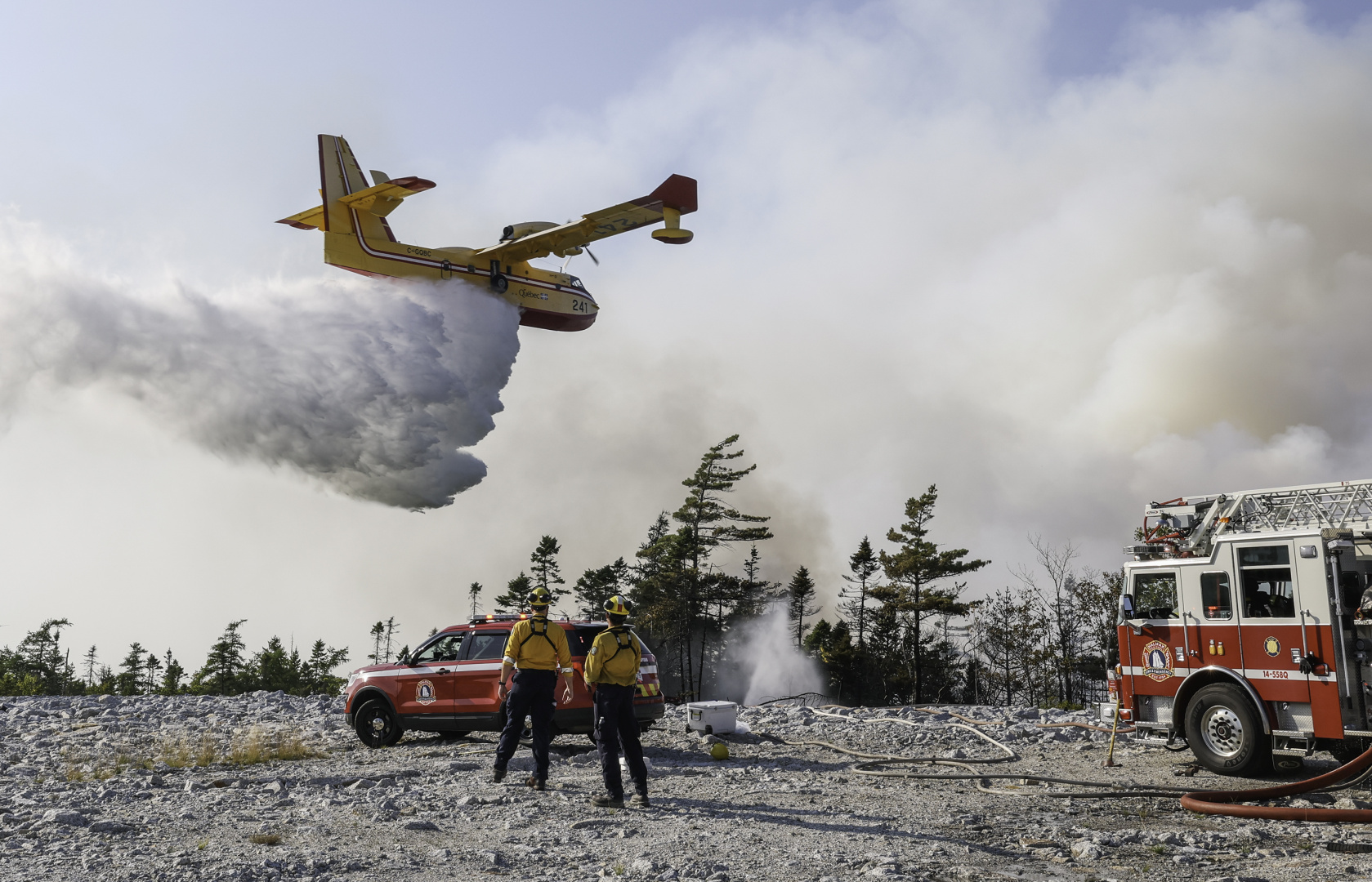 Bayers Lake wildfire expected to be contained soon: DNR