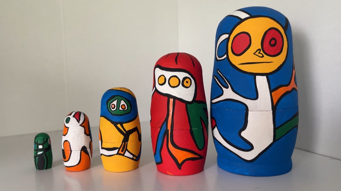 Artist hosts matryoshka dolls workshop in Fredericton
