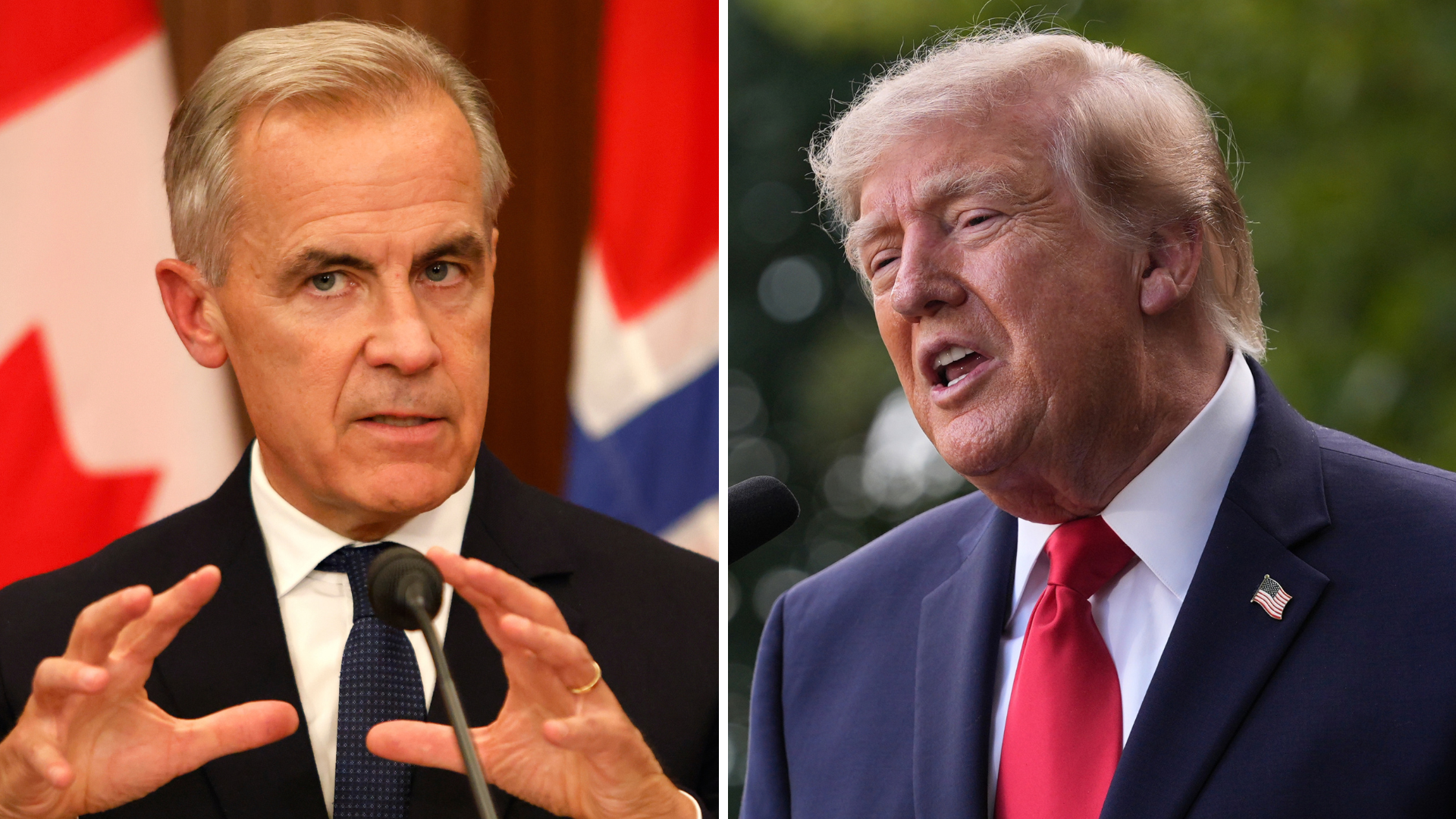 PM Carney, Trump talk trade as U.S. officials accuse Canada of interfering in elections