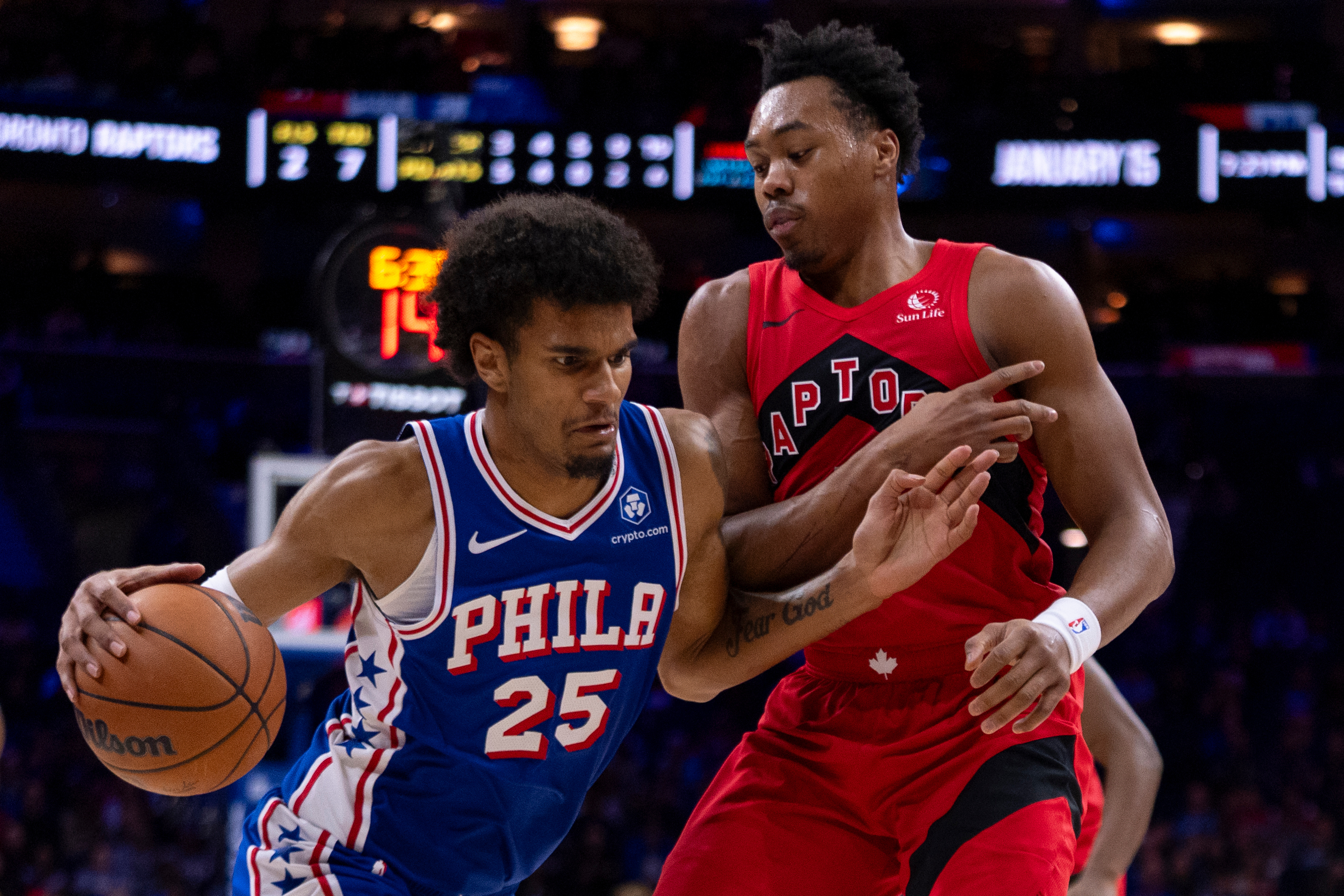 76ers vs Toronto Raptors Match Player Stats