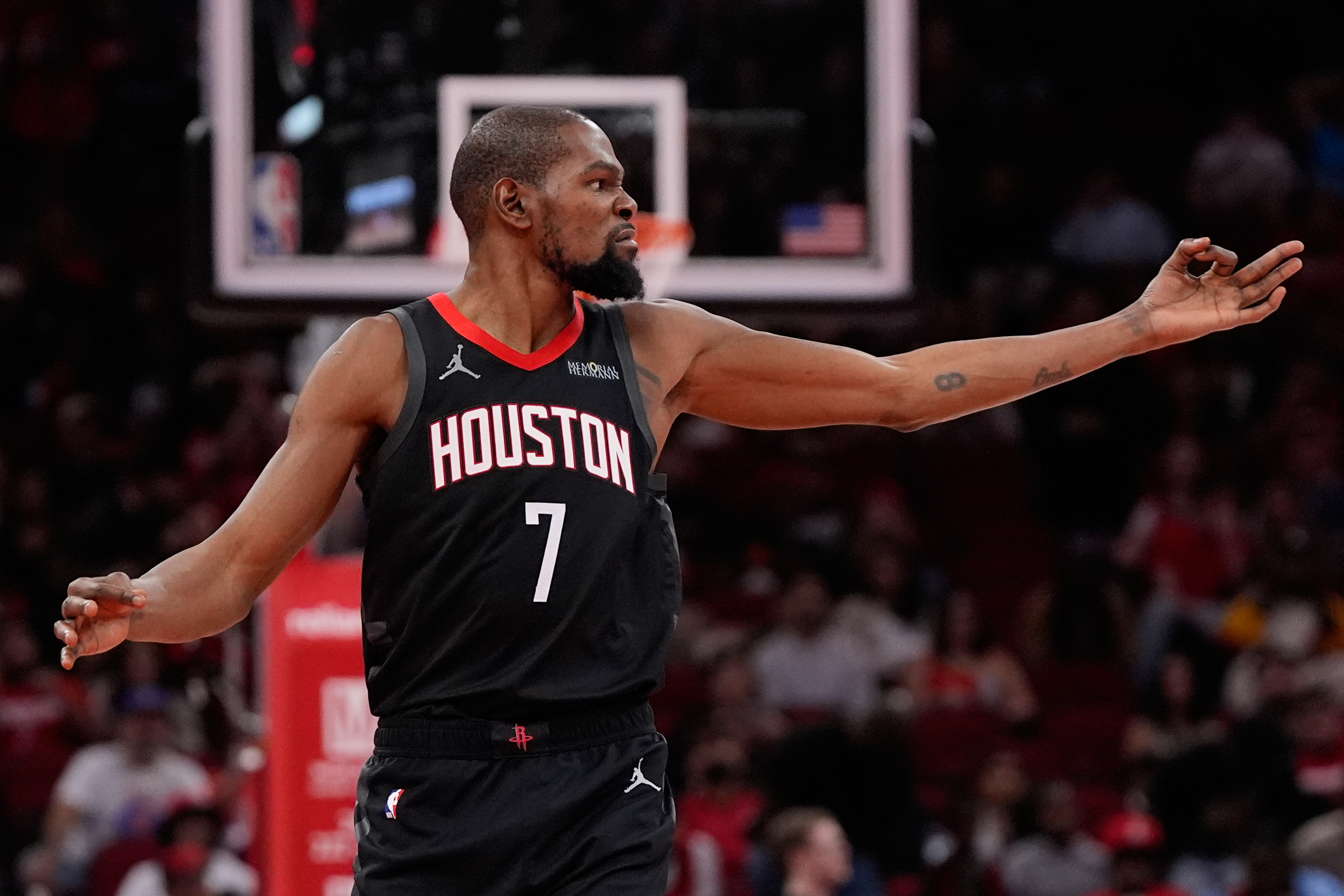 Houston Rockets' Kevin Durant eighth ever to reach 31,000 points