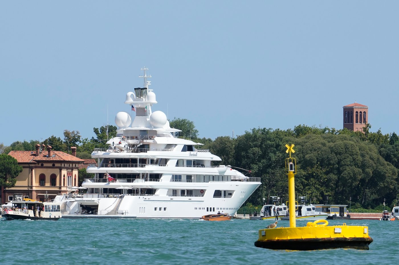 Trump's envoy faces protests in Venice on latest stop of super yacht diplomacy tour
