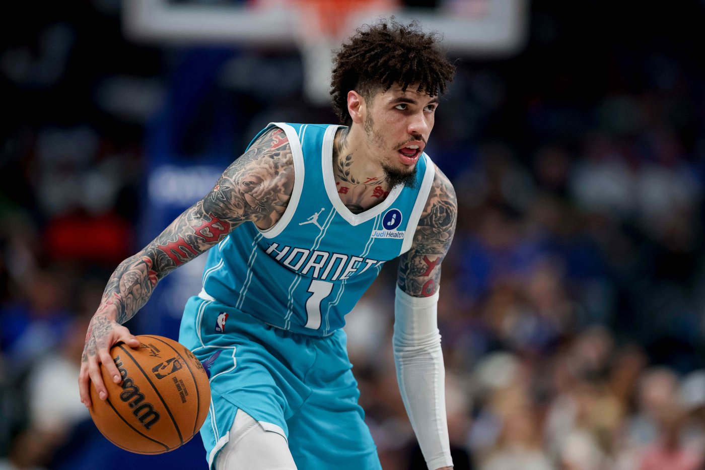 LaMelo Ball says he loves playing for the Hornets and denies reports that he's frustrated