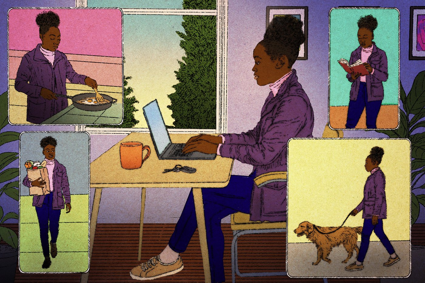 In an always-on culture, employees try 'microshifting' to reclaim personal lives