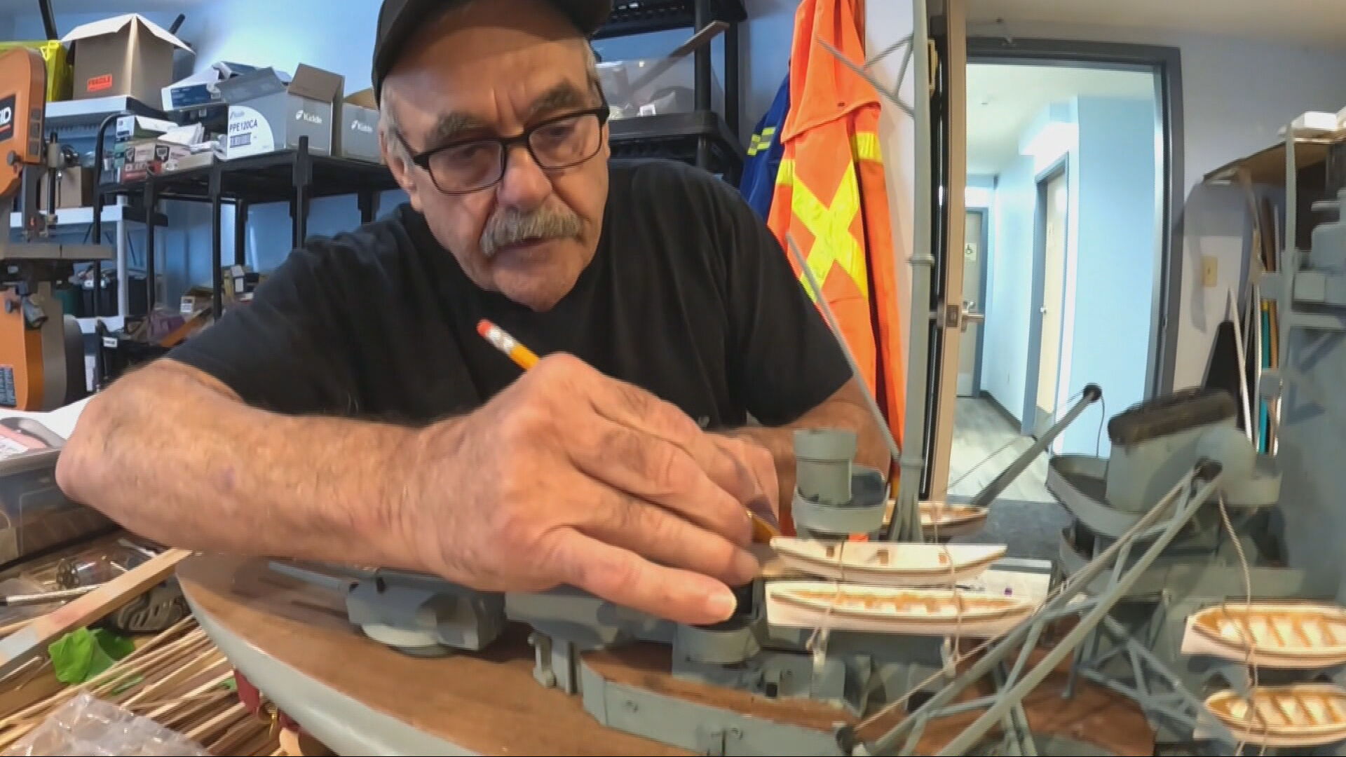 ‘Bring them back to life’: Naval veteran overcomes PTSD by crafting replicas of forgotten Canadian ships 