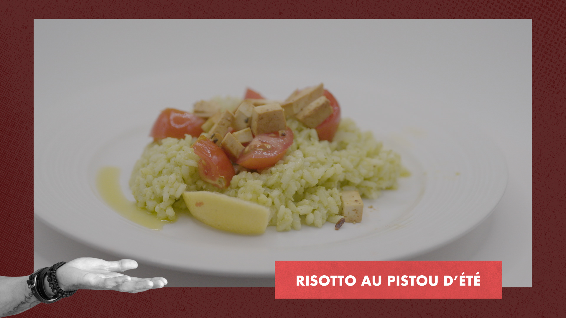 riz au micro vap Risotto au pistou d'été