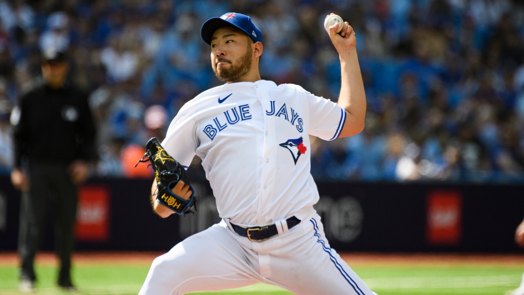 Kikuchi strikes out nine over six strong innings as Blue Jays