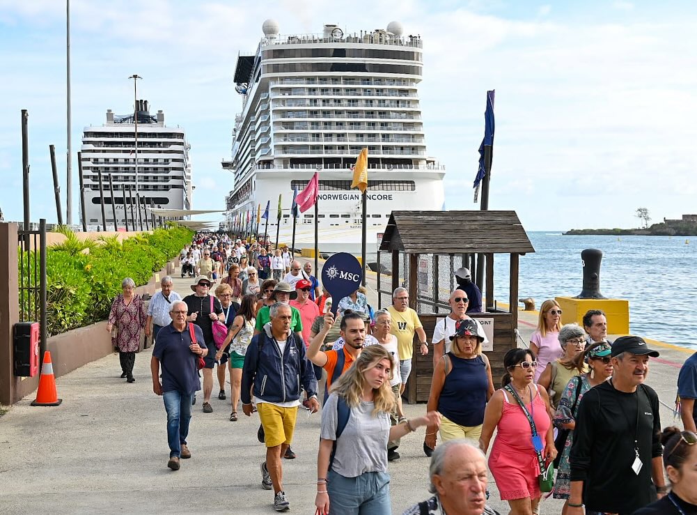 Dos puertos de República Dominicana concentran la ola de cruceristas y el gasto millonario