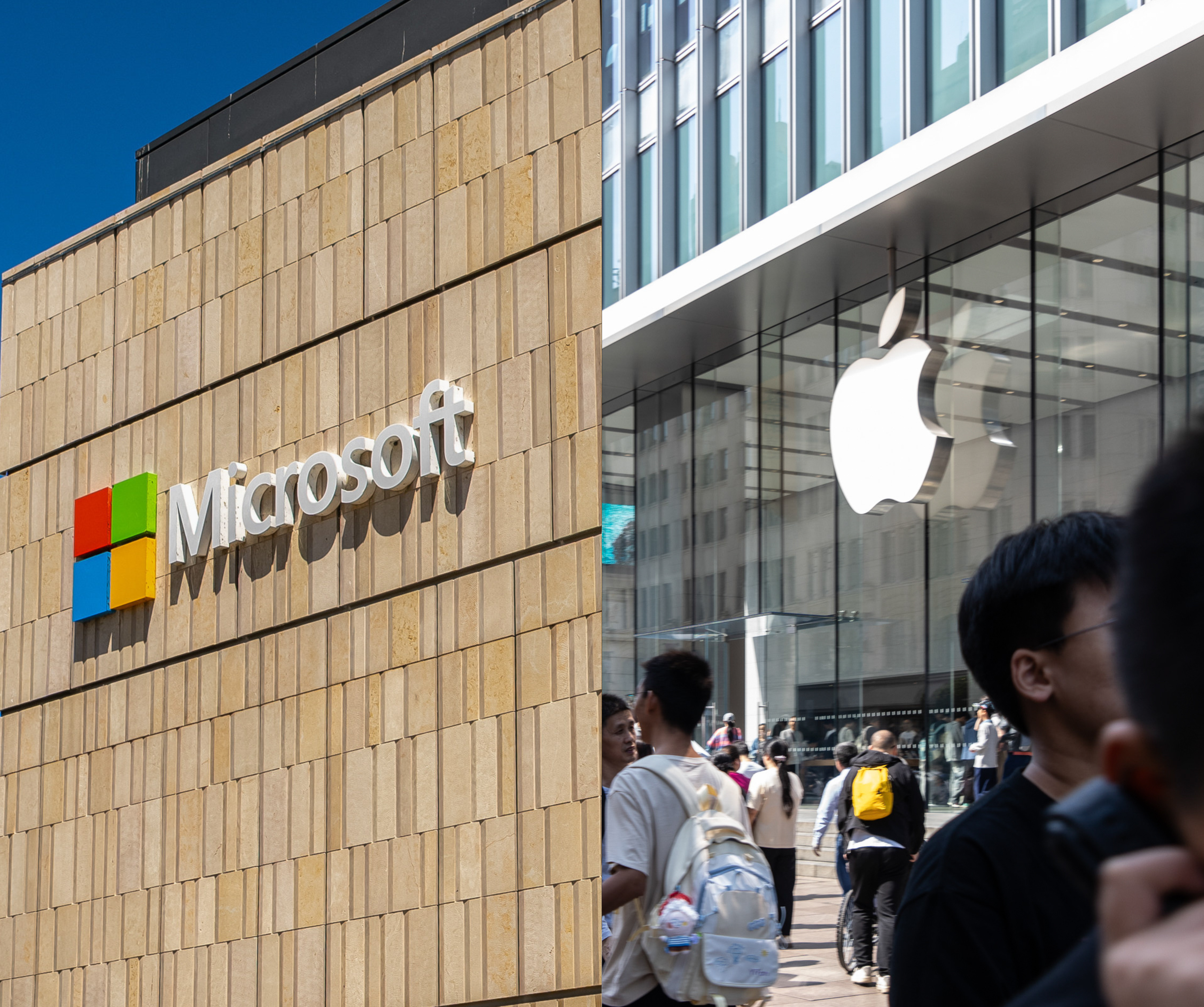 Apple x Microsoft: Wall Street tem perspectivas distintas para gigantes de tecnologia Apple x Microsoft: Wall Street tem perspectivas distintas para gigantes de tecnologia