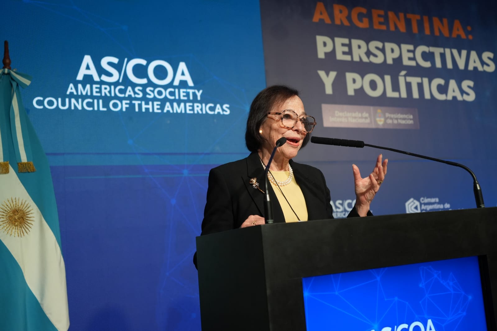 Susan Segal ve a Argentina con optimismo y apuesta por un rol de liderazgo regional