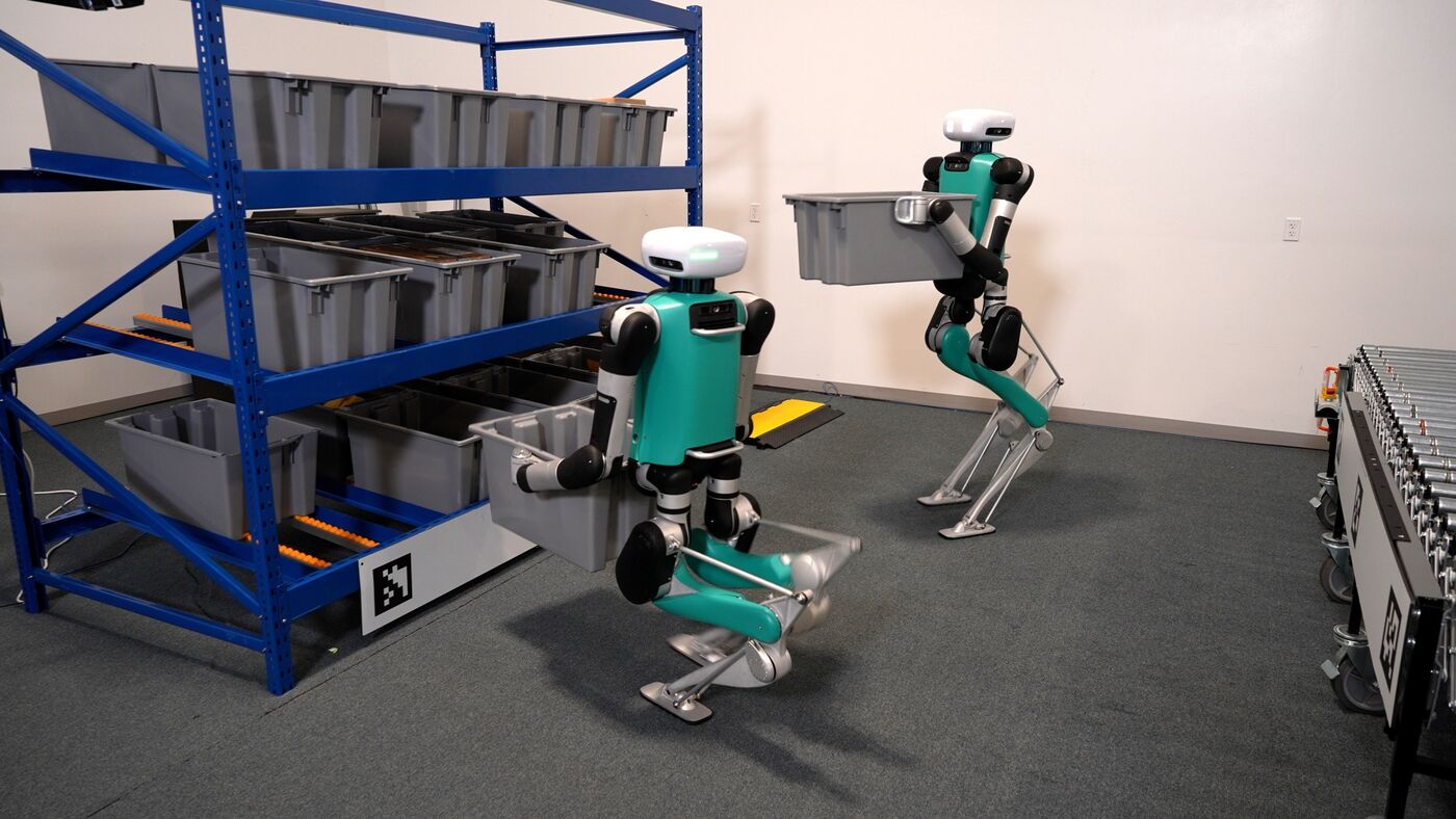 Trabajadores de almacenes se enfrentan a una nueva competencia: el robot  Digit