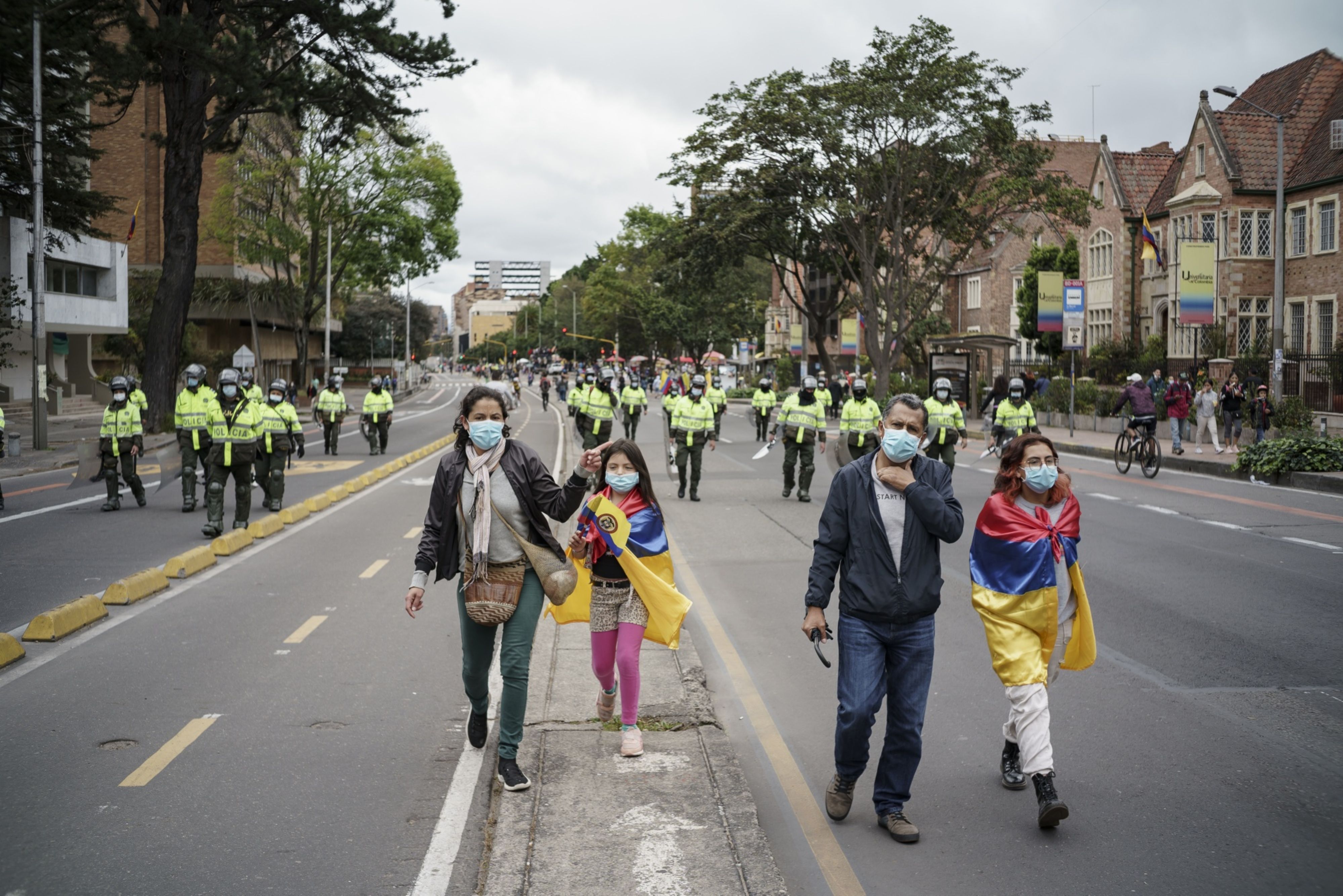 Las calles y estaciones que debe evitar por el paro nacional de este 14 de octubre 