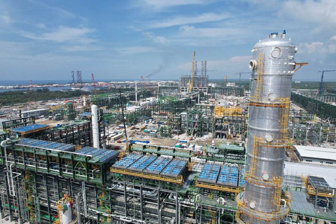 Pemex reporta fuga de petróleo y fuego en refinería Dos Bocas 