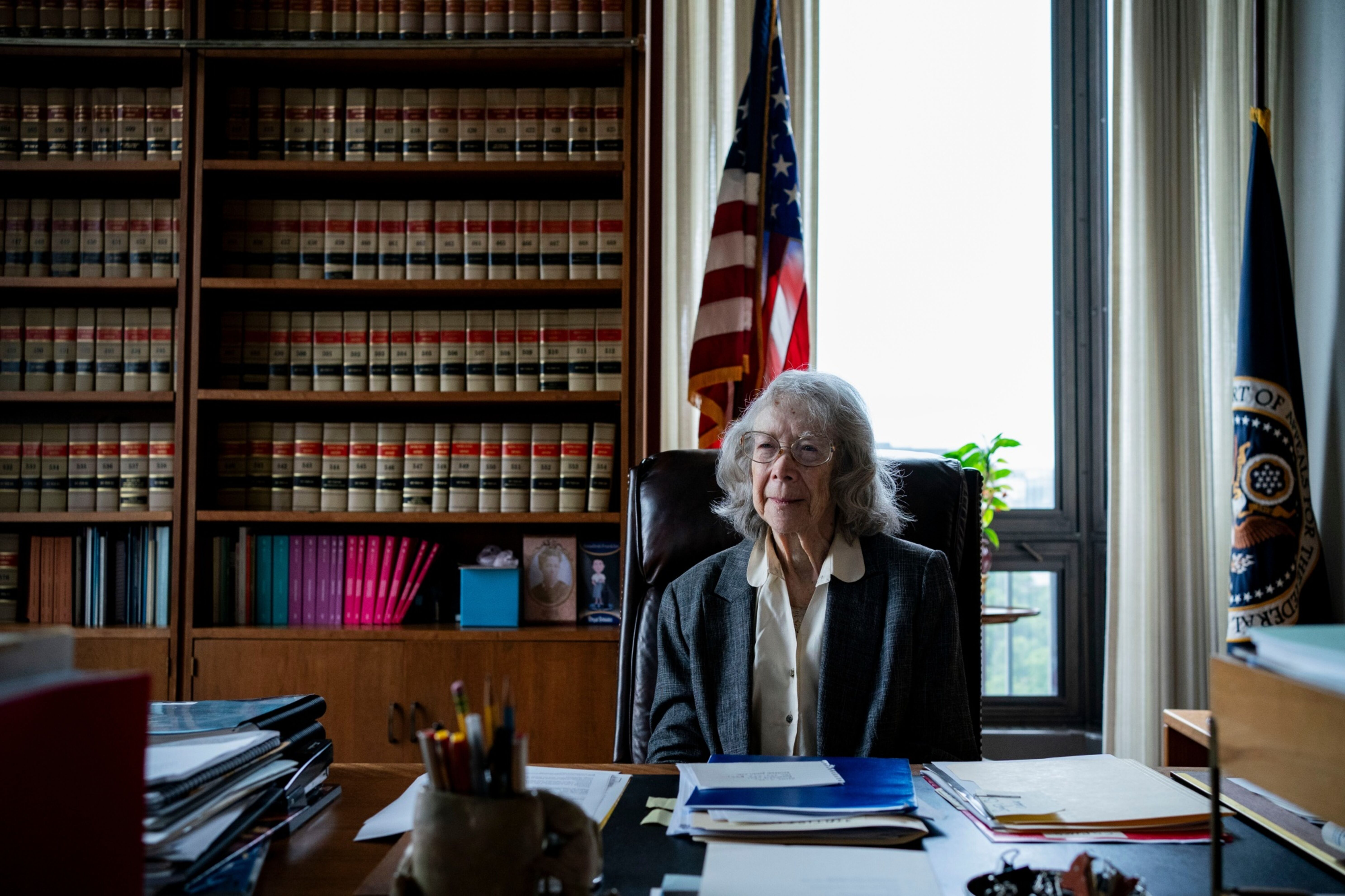 Colleagues of a 96-year-old judge are asking her…