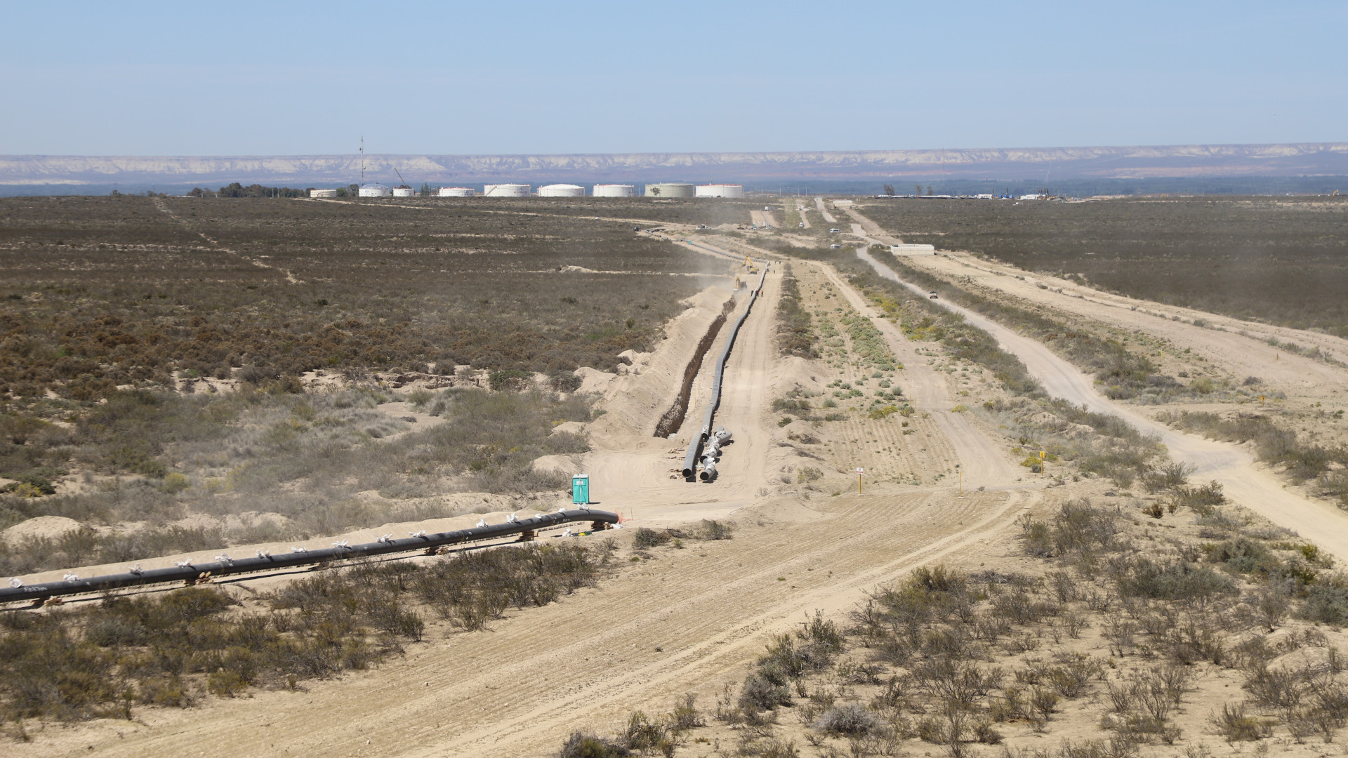 El plan B que definió YPF para evitar atrasos en el oleoducto VMOS