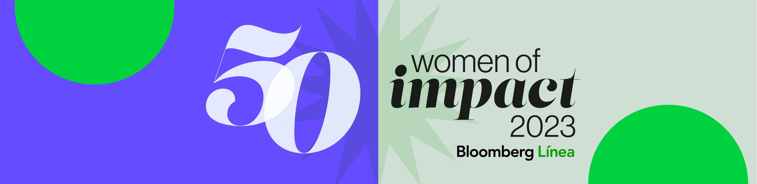 List of the 50 Women of Impact in Latin America in 2023