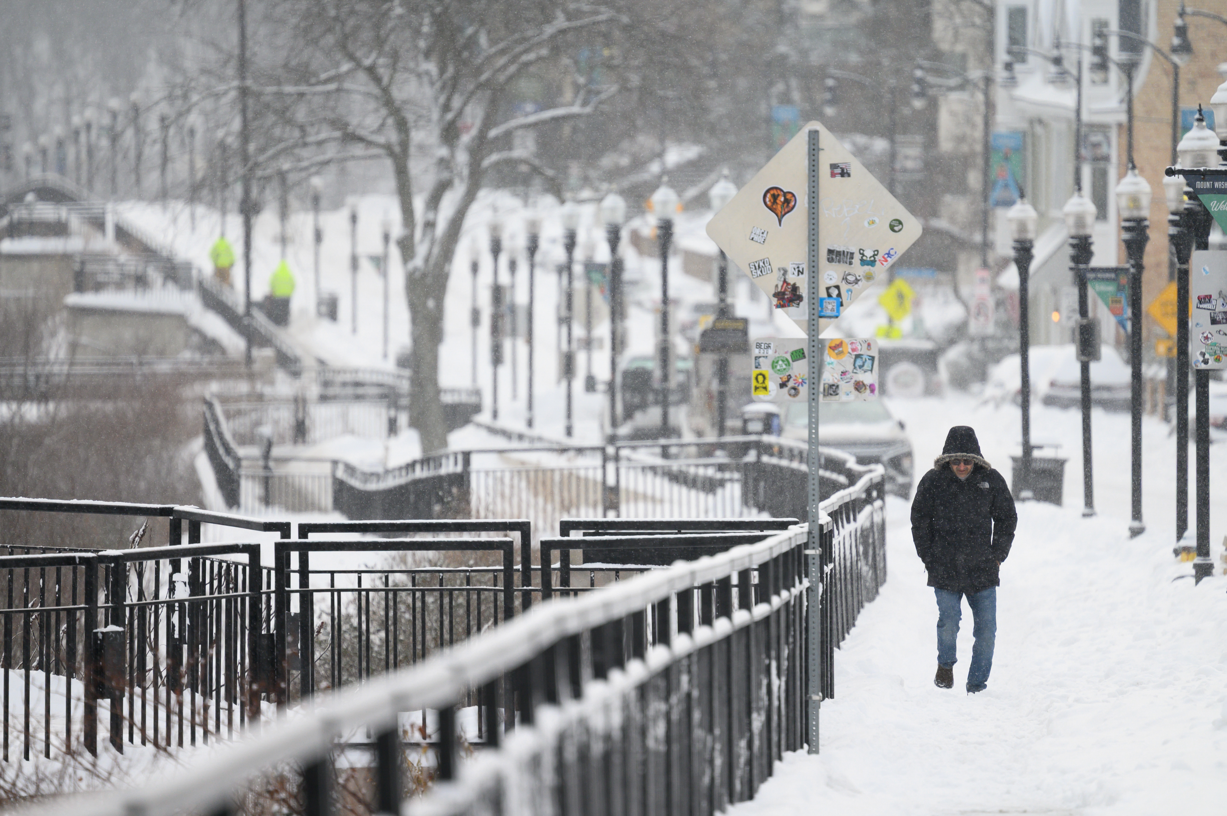 Fotos impactantes de la tormenta invernal que azotó a EE.UU.