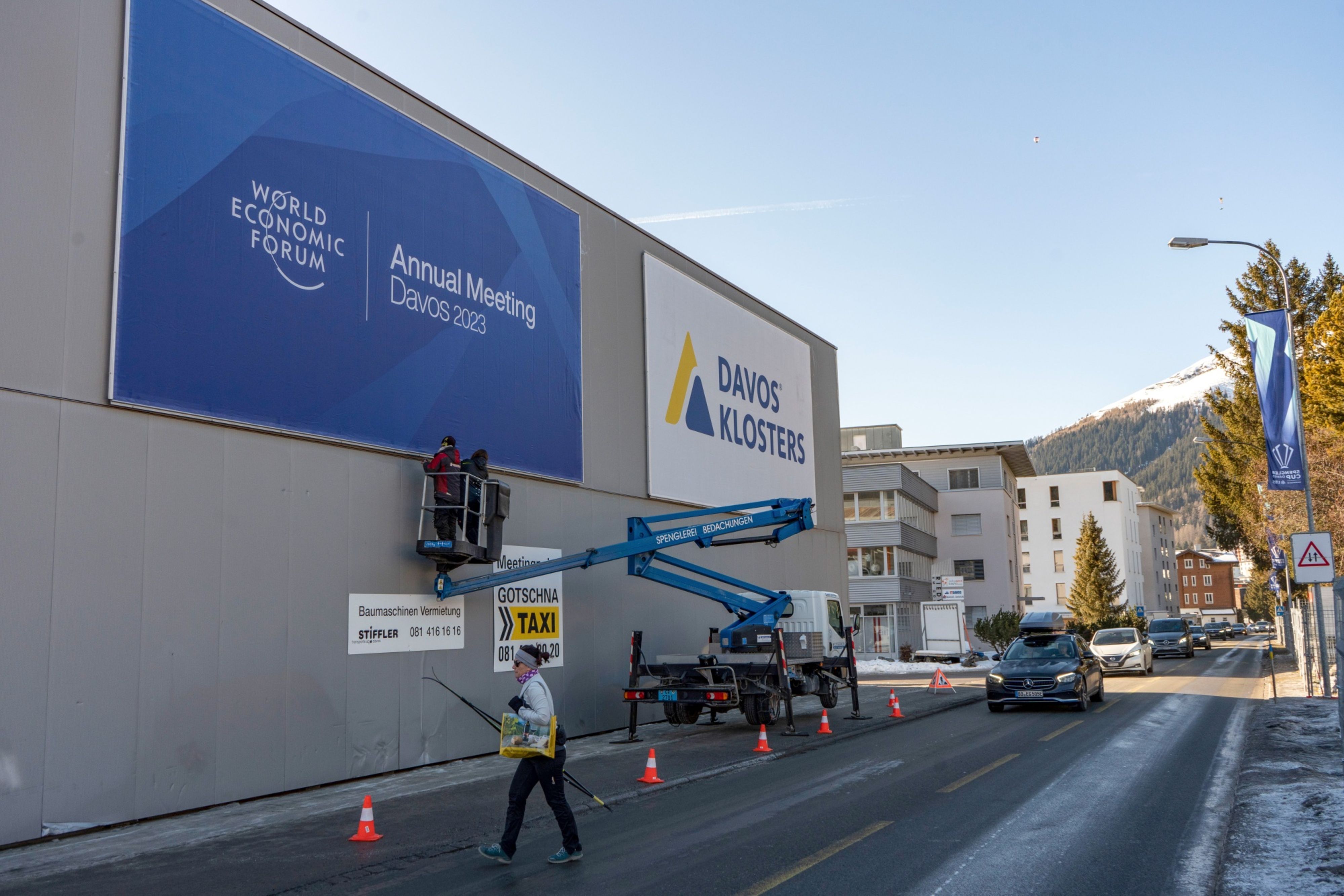 Fotos: la Casa Colombia en Davos que alquiló el gobierno de Gustavo Petro