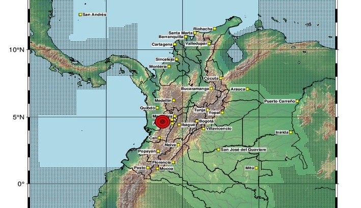 Colombia enfrenta un sismo de 7,4, el más fuerte registrado en la última década