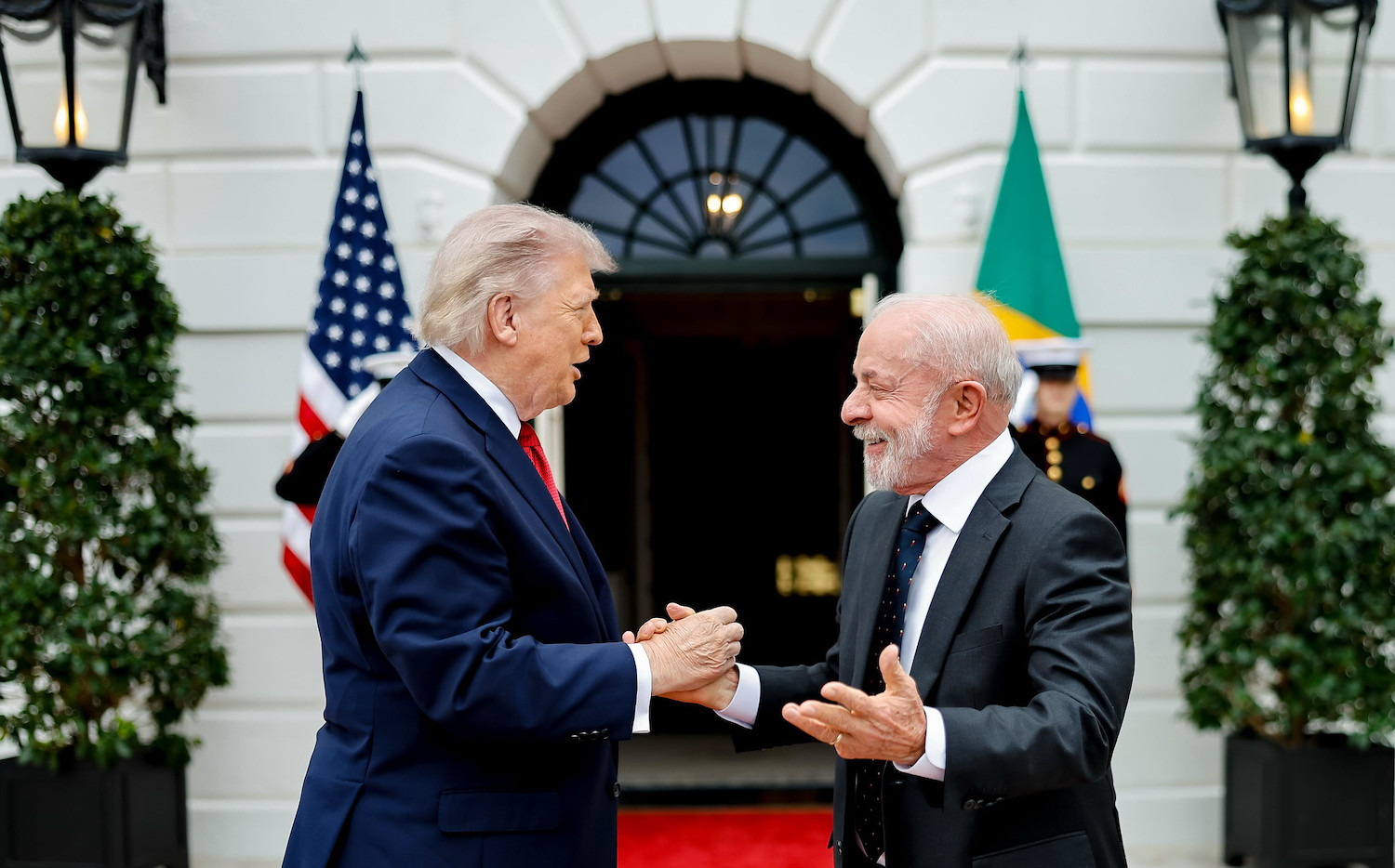 Trump diz que reunião com Lula ocorreu ‘muito bem’ e incluiu comércio e tarifas