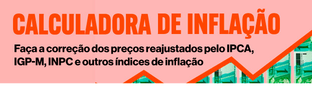 Calculadora de inflacao no brasil