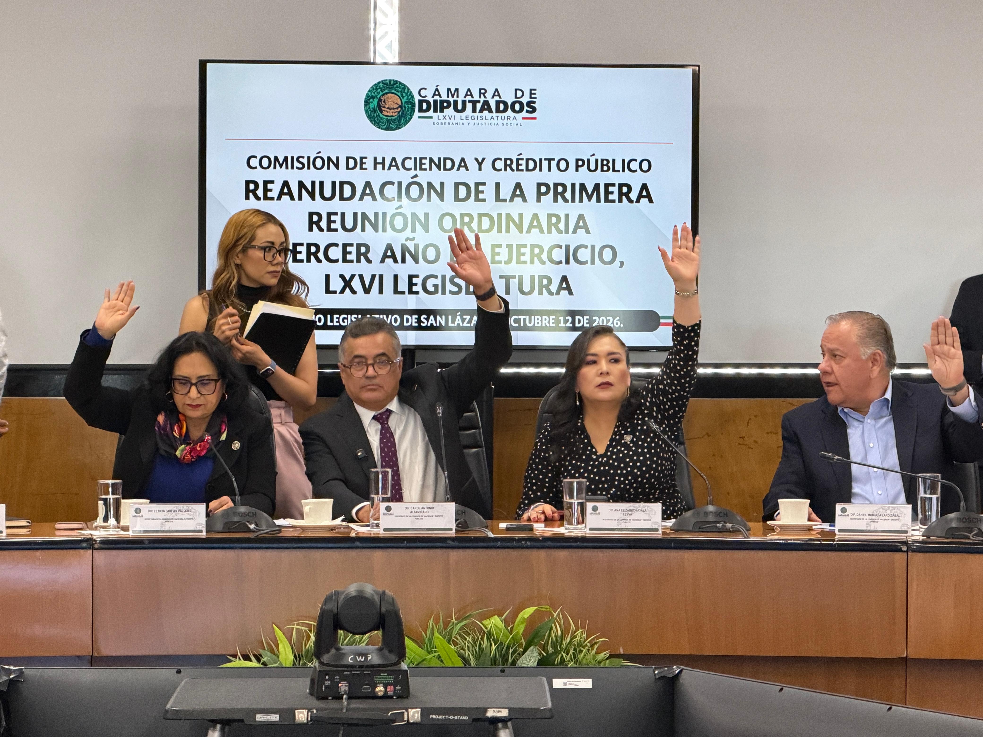 Control de deducciones y Ley de Derechos con ajuste en cuota de turismo avanzan en Cámara de Diputados