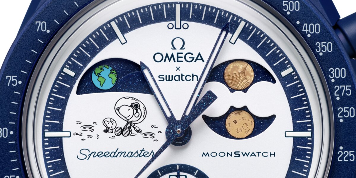 Este é o preço do relógio Snoopy MoonSwatch da Omega e da Swatch
