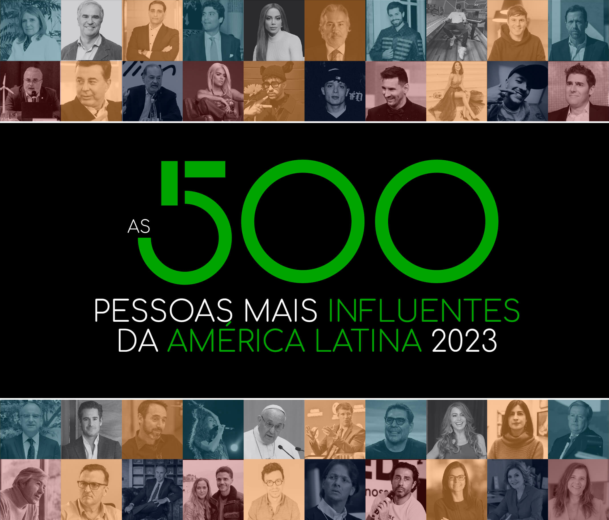 500 pessoas mais influentes da América Latina em 2023