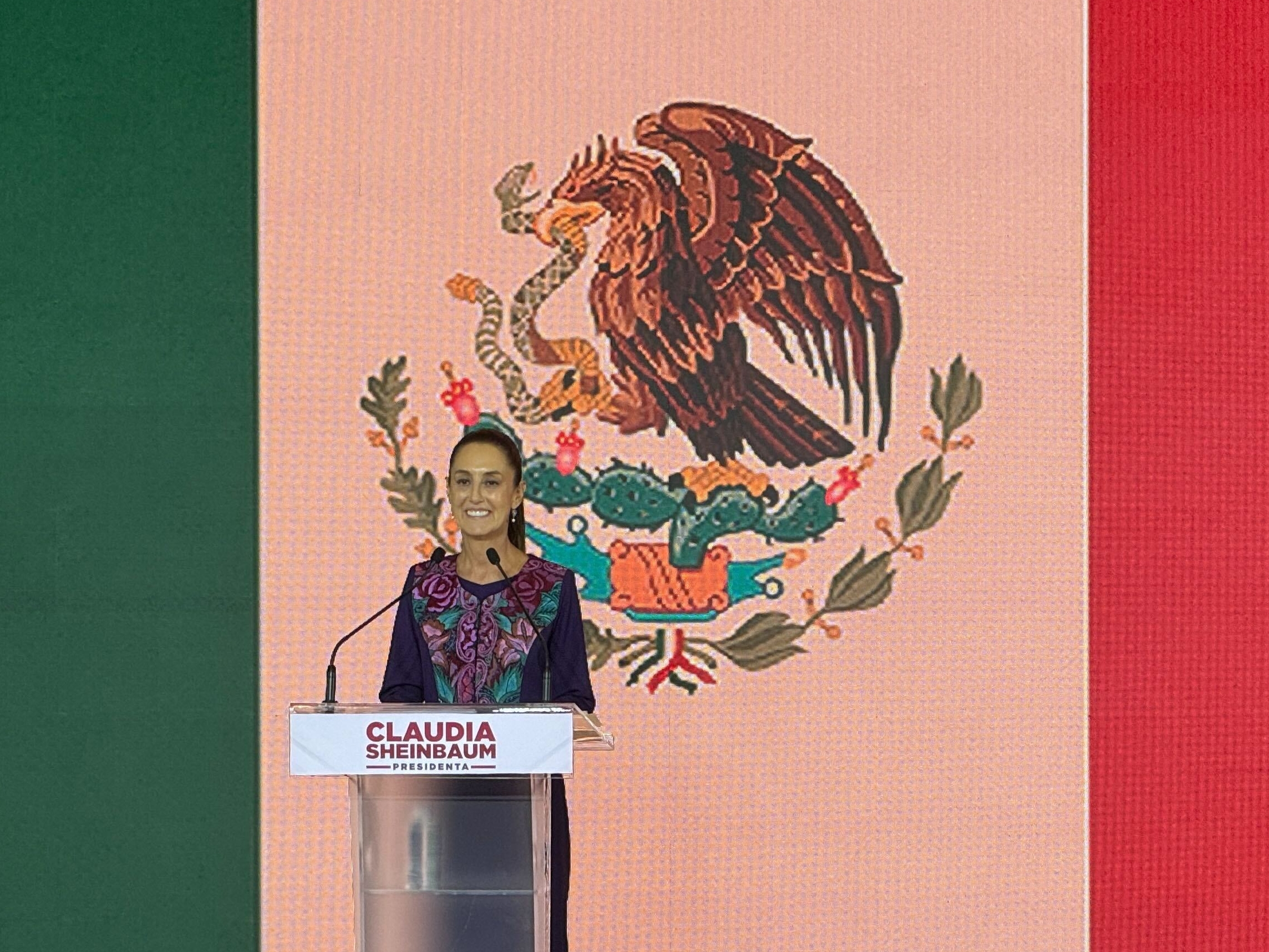 México elege Claudia Sheinbaum como presidente, aponta projeção oficial