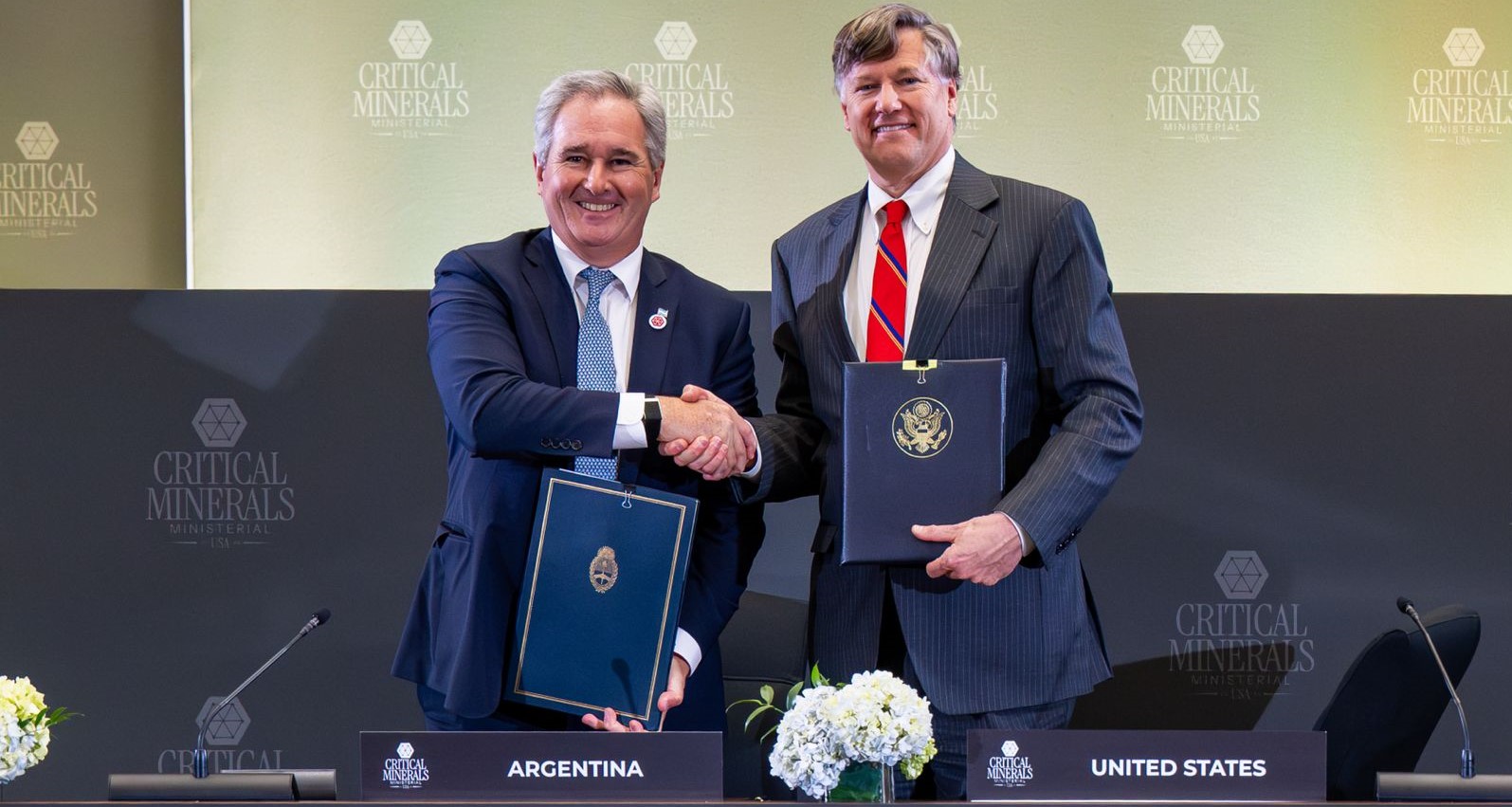 Argentina adhiere a zona de preferencia de minerales críticos lanzada por EE.UU.