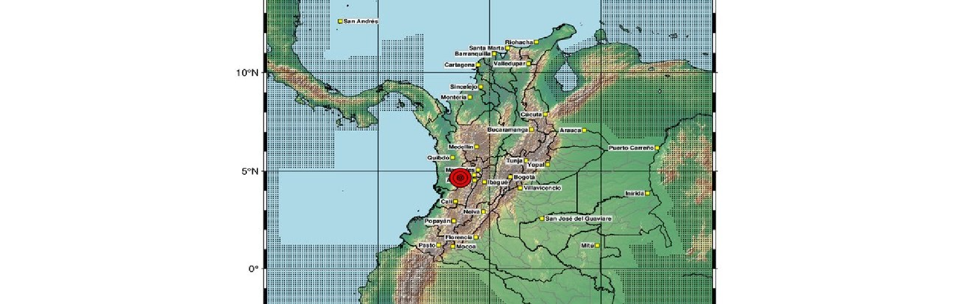 Terremoto de 7.4 en Colombia