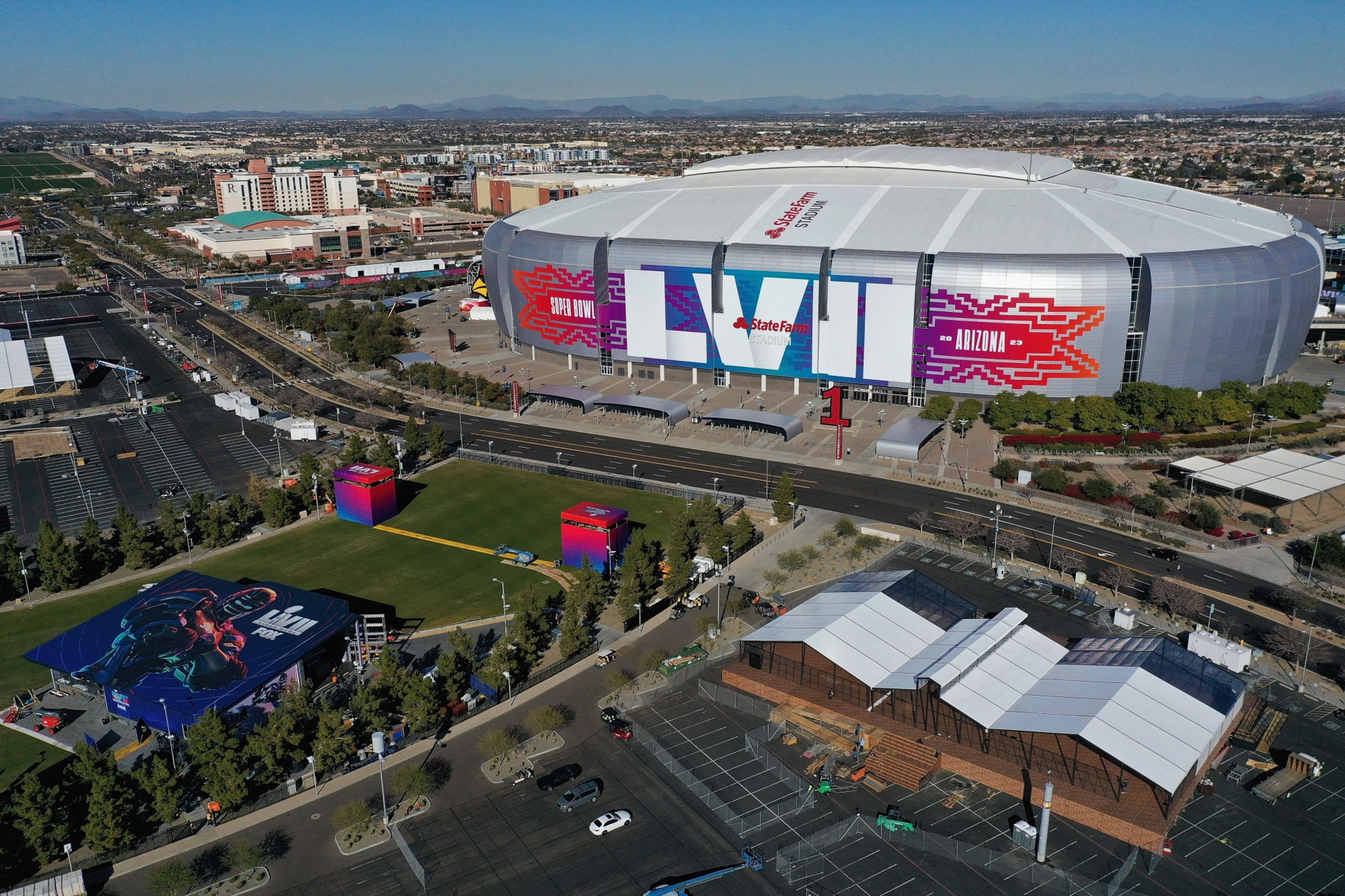 Check out Super Bowl LVII field design at State Farm Stadium – NBC Sports  Philadelphia