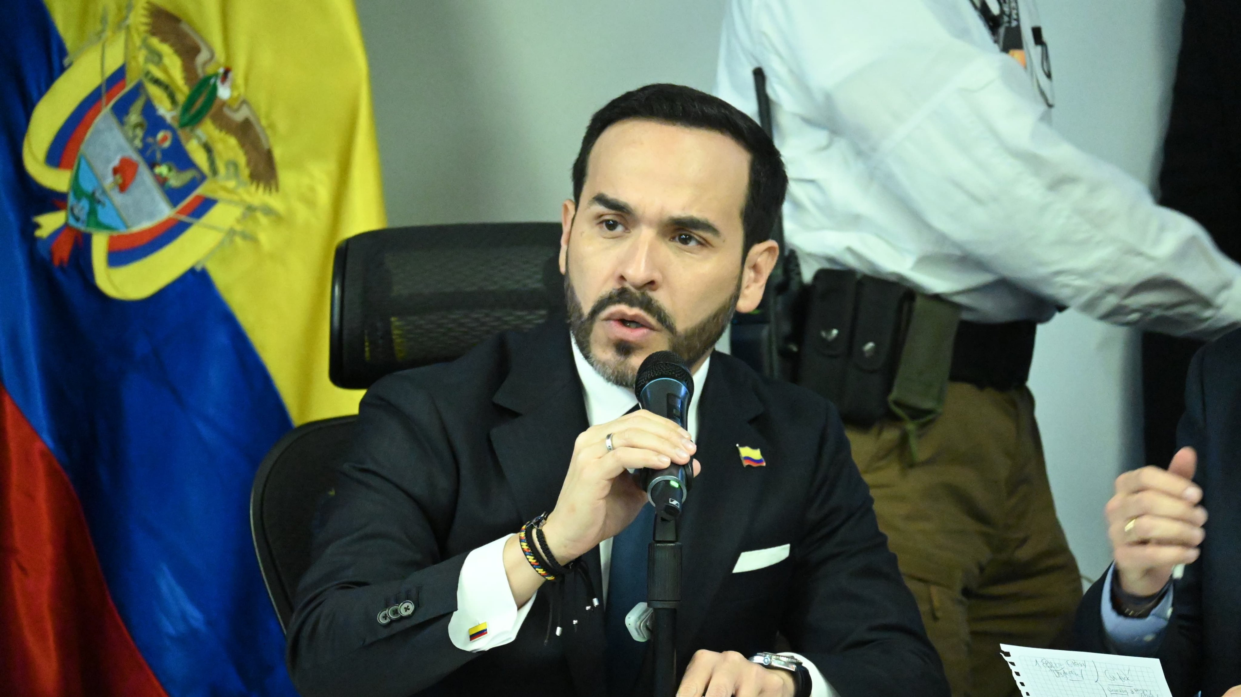 Un sismo llega a cambiar los planes de Abelardo De la Espriella, el nuevo presidente de Colombia 