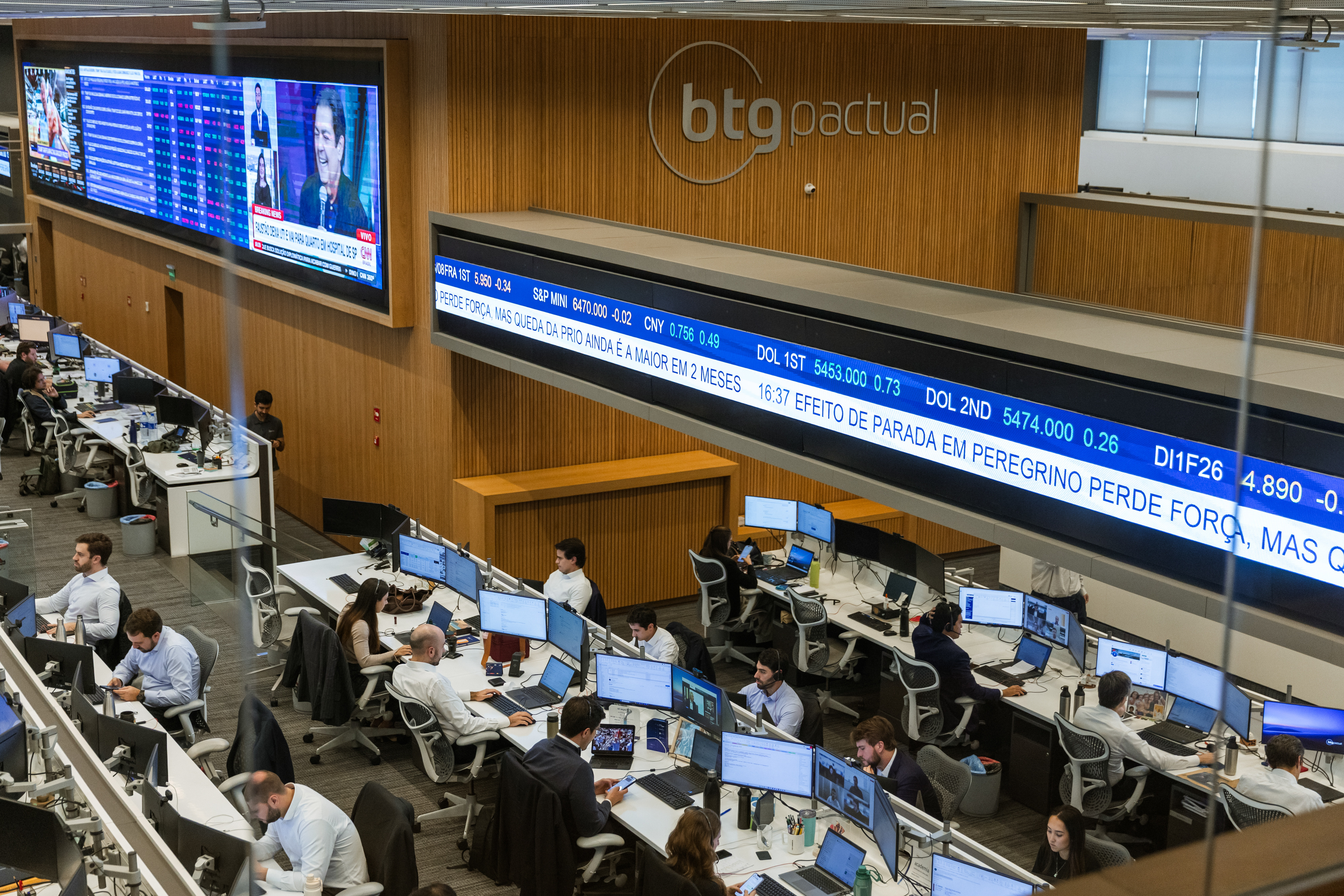 BTG Pactual lucra R$ 4,8 bi e bate recordes apesar de volatilidade global no 1º tri