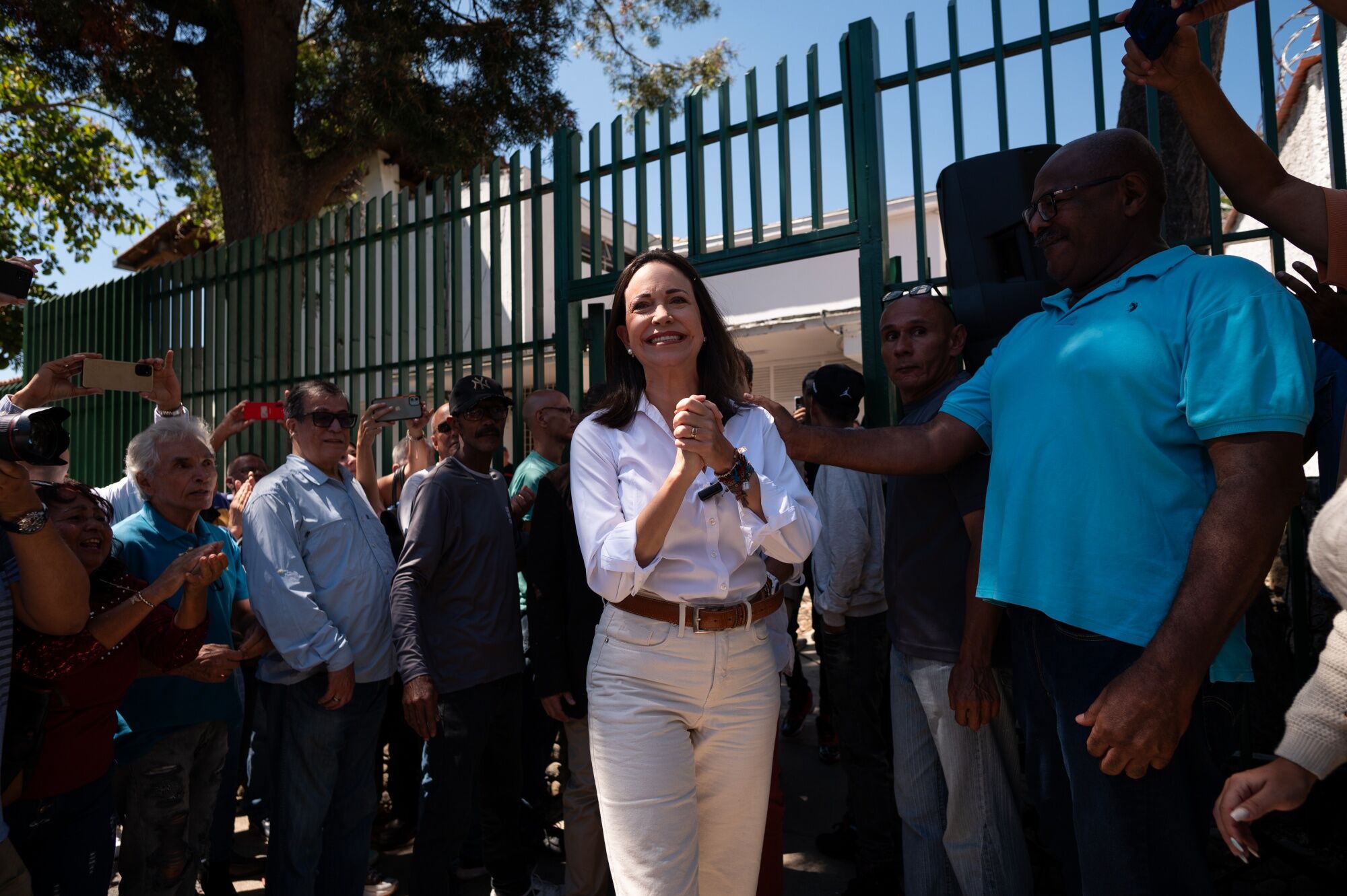 Este es el grupo que dice haber ayudado a María Corina Machado a salir de Venezuela Este es el grupo que dice haber ayudado a María Corina Machado a salir de Venezuela