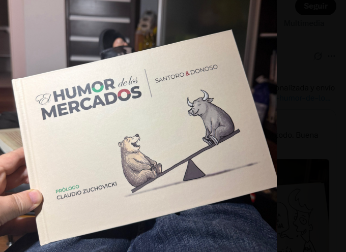 Un ilustrador argentino lleva el humor financiero al papel con un libro sobre los mercados