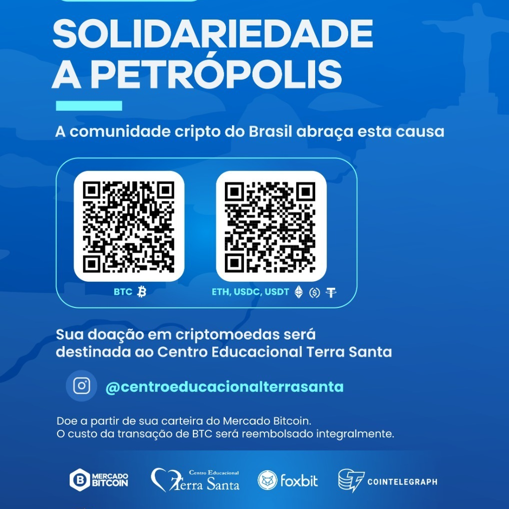 Criptomoedas abrem caminho para a solidariedade