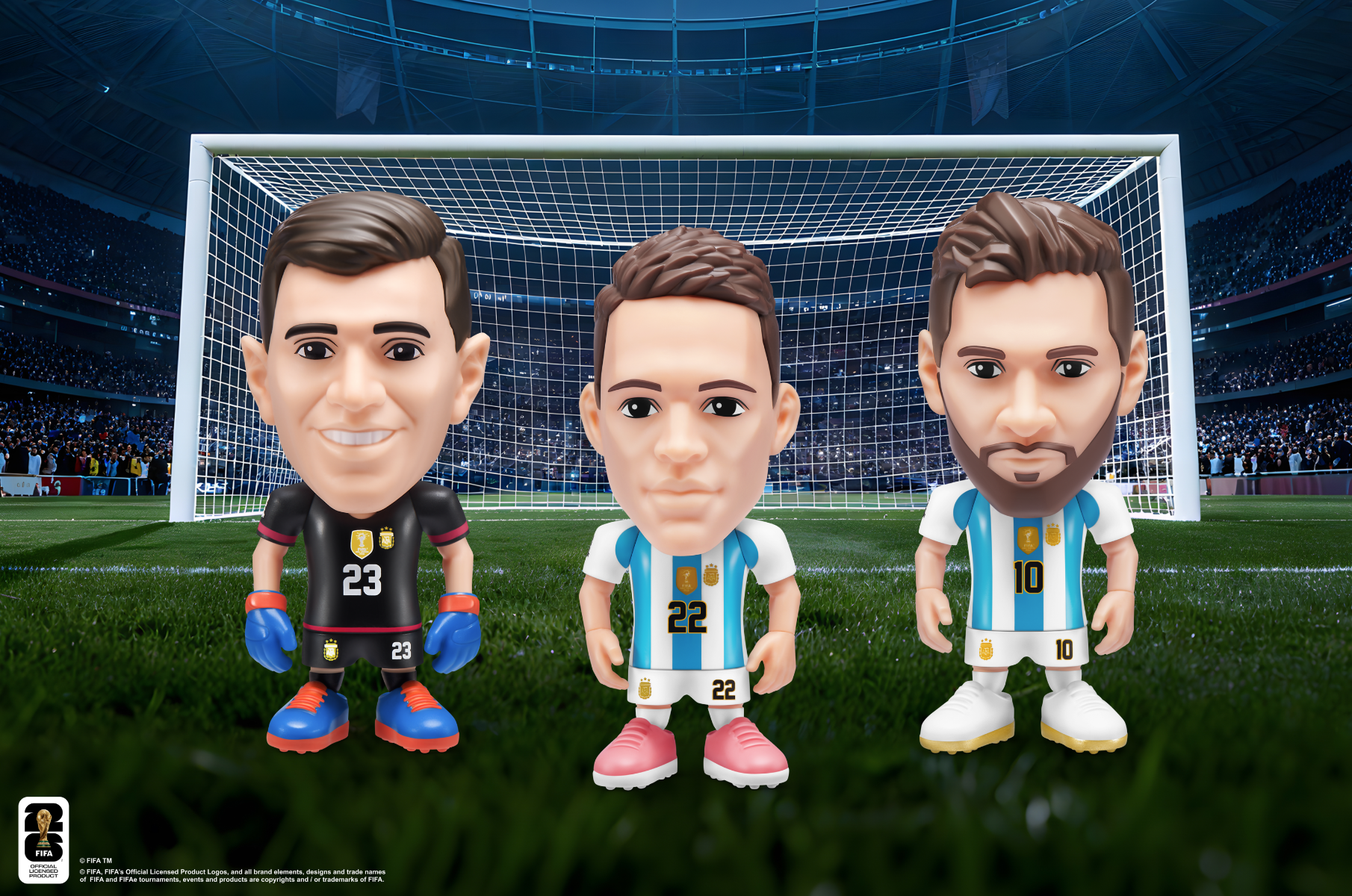 Zuru Ballers, coleccionables del Mundial que superan US$1.000 por figuras de Messi y Mbappé