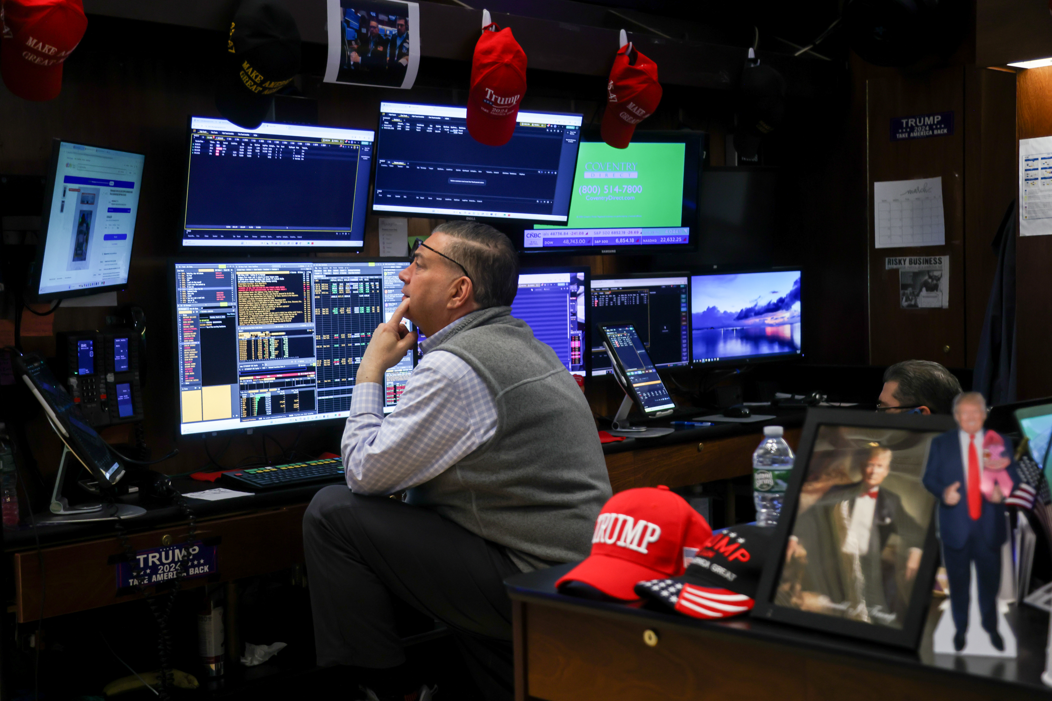 Wall Street recorta pérdidas tras promesa de Trump de mantener abierto el Estrecho de Ormuz Wall Street recorta pérdidas tras promesa de Trump de mantener abierto el Estrecho de Ormuz