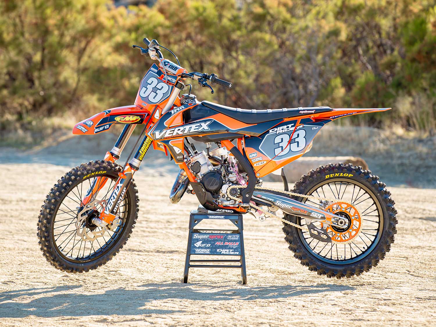 18 Ktm 125 Sx Project Bike Riding Impression Dirt Rider