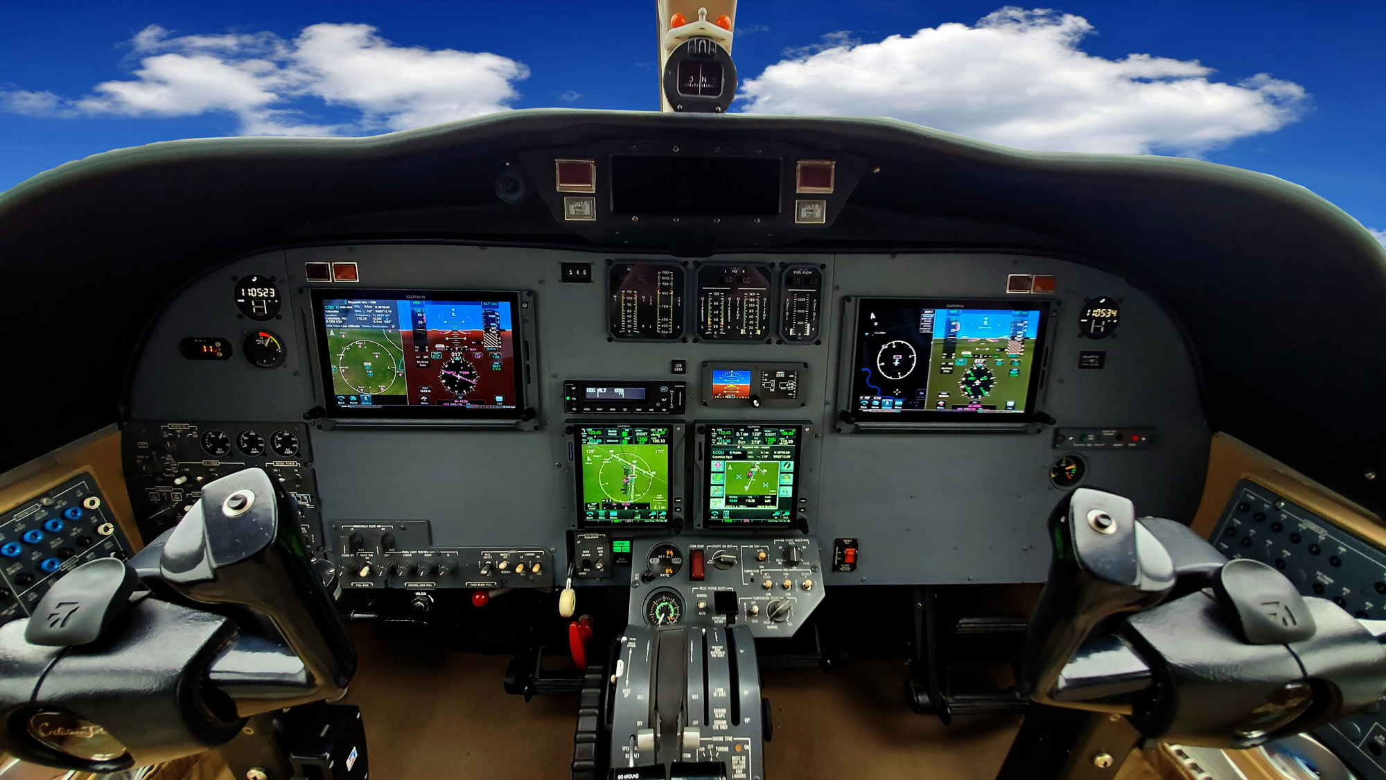 Columbia Avionics Awarded Garmin Stc On Citation 525 Models Flying