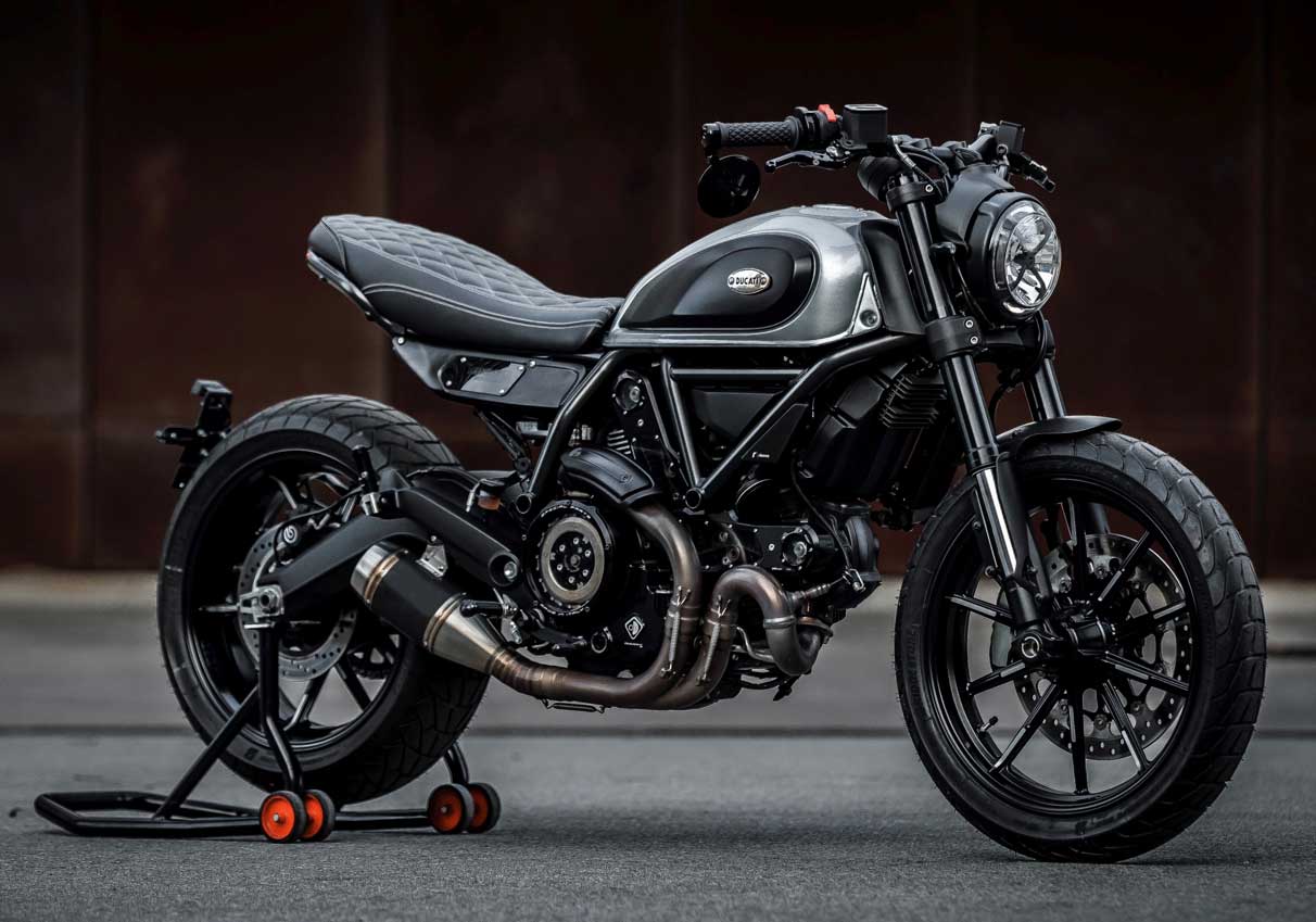 custom ducati scrambler 1100