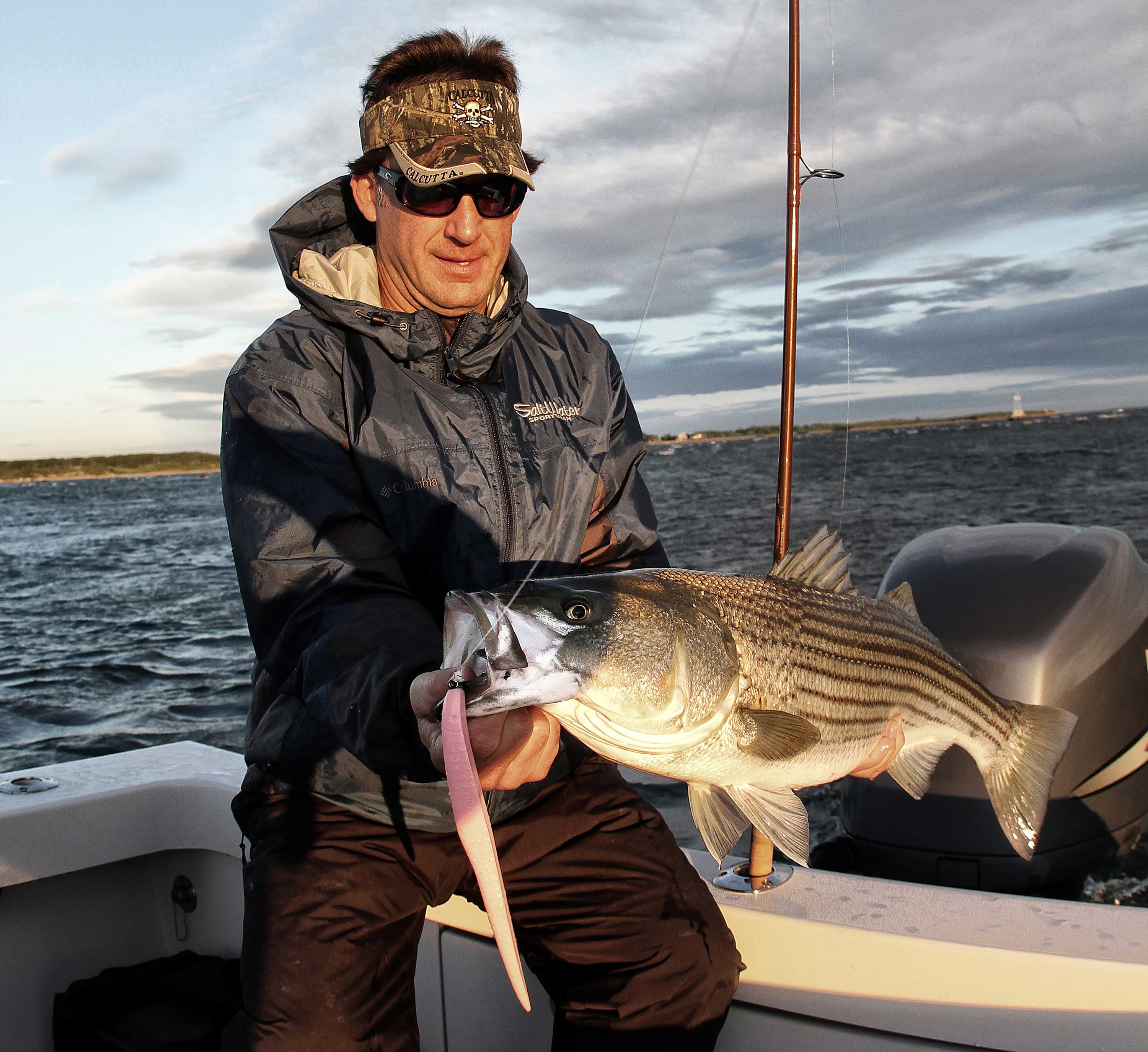 raritan bay striper fishing