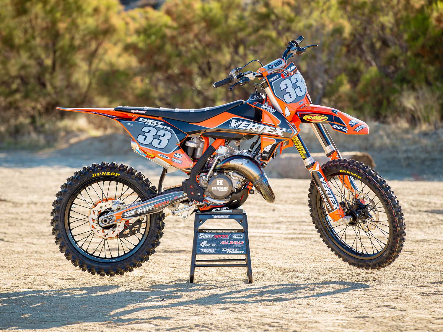 18 Ktm 125 Sx Project Bike Riding Impression Dirt Rider