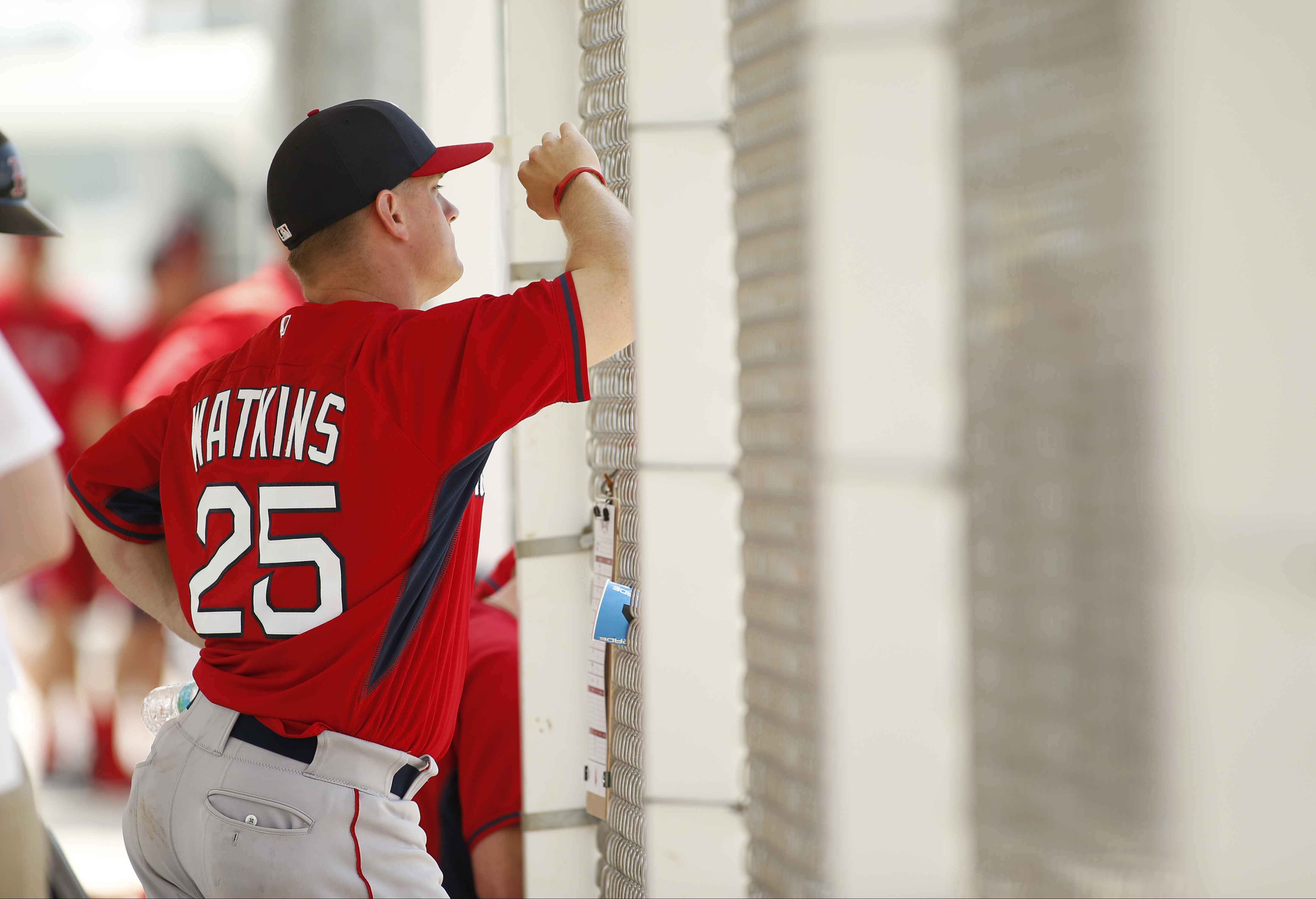 J.T. Watkins, seen here in 2015, is back with the team, it was revealed Tuesday.