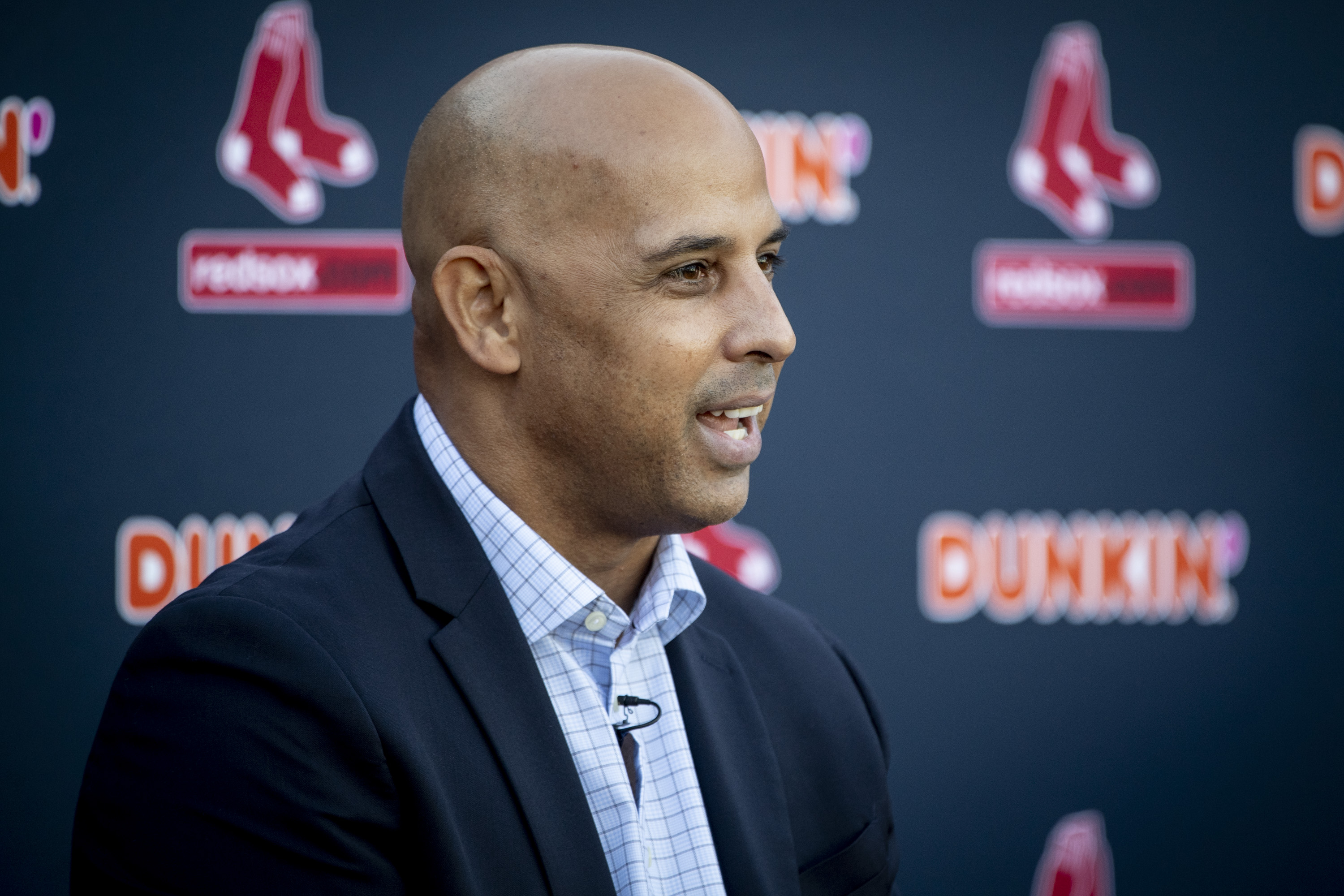 Alex Cora At Spring Training  Red Sox Press Conference 