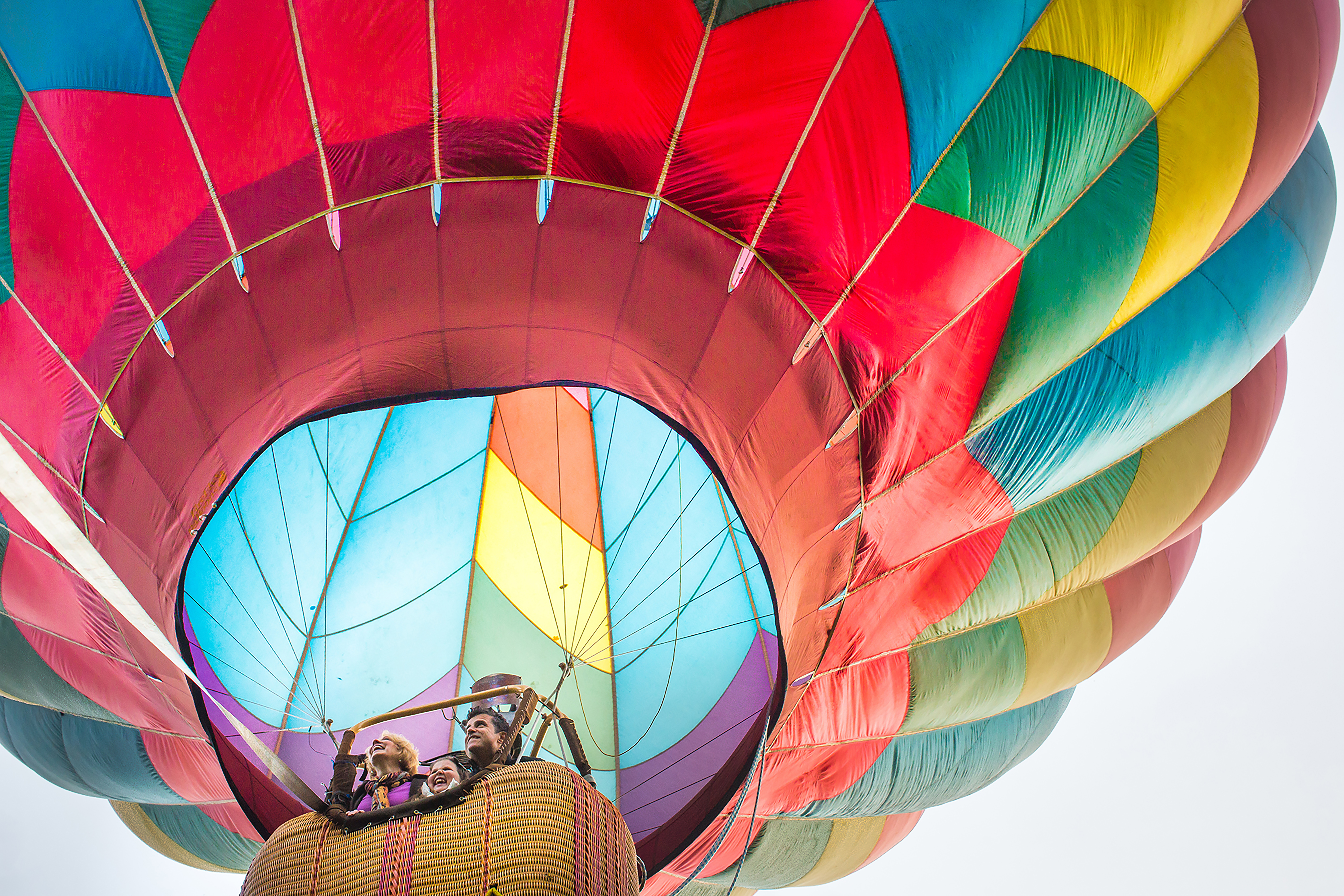 A family enjoys a once-in-a-lifetime adventure with Berkshire Balloons.