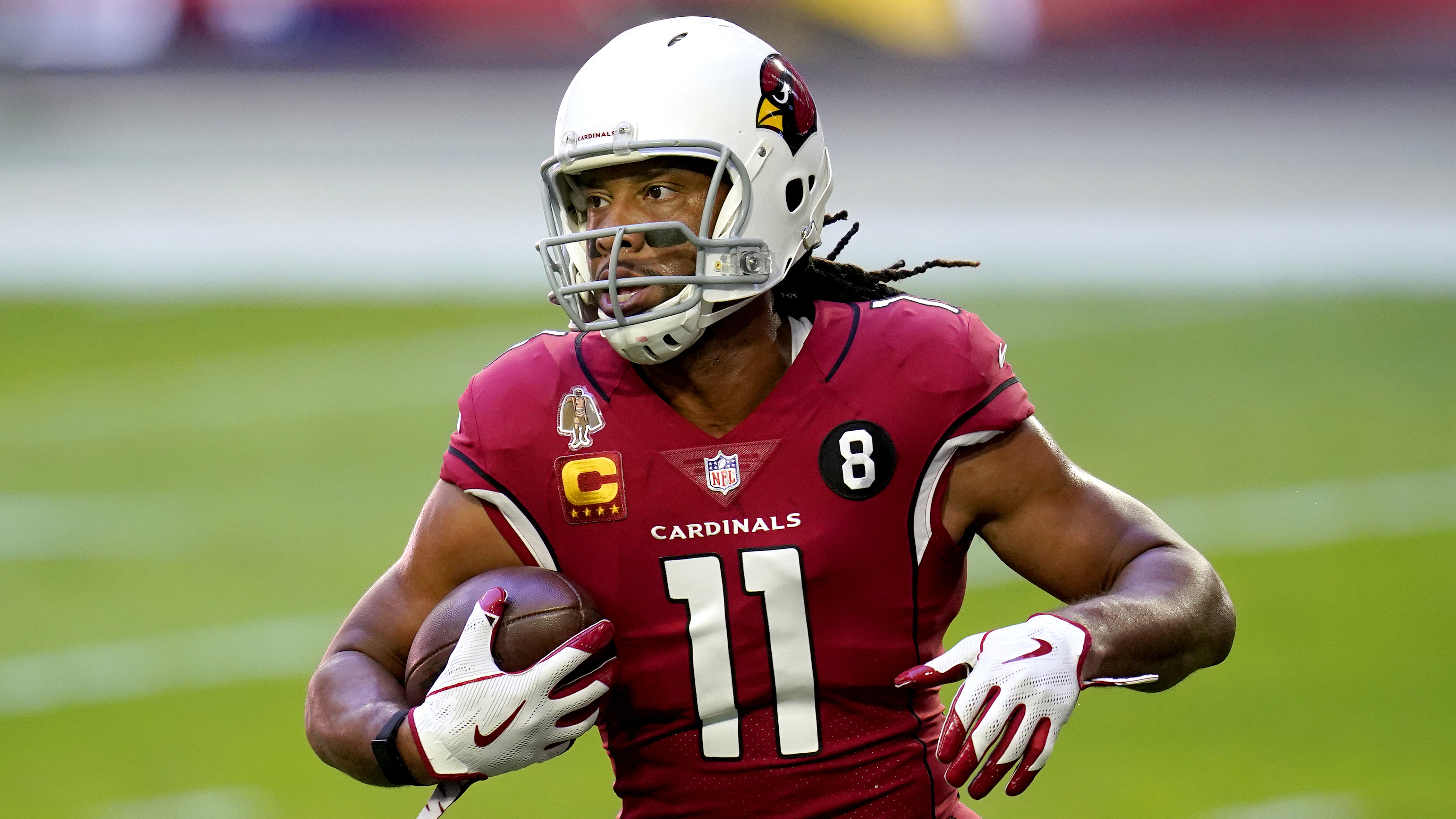 Cardinals receiver Larry Fitzgerald will miss Sunday's game after positive  test - The Boston Globe